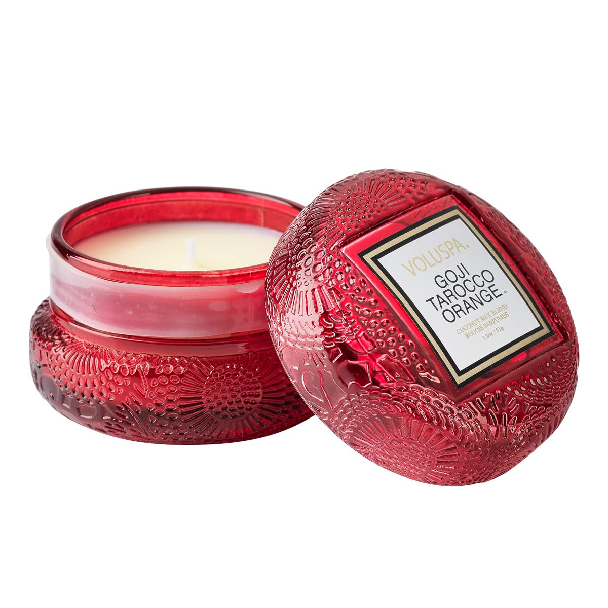 Goji Tarocco Orange - Macaron Candle Goji Tarocco Orange