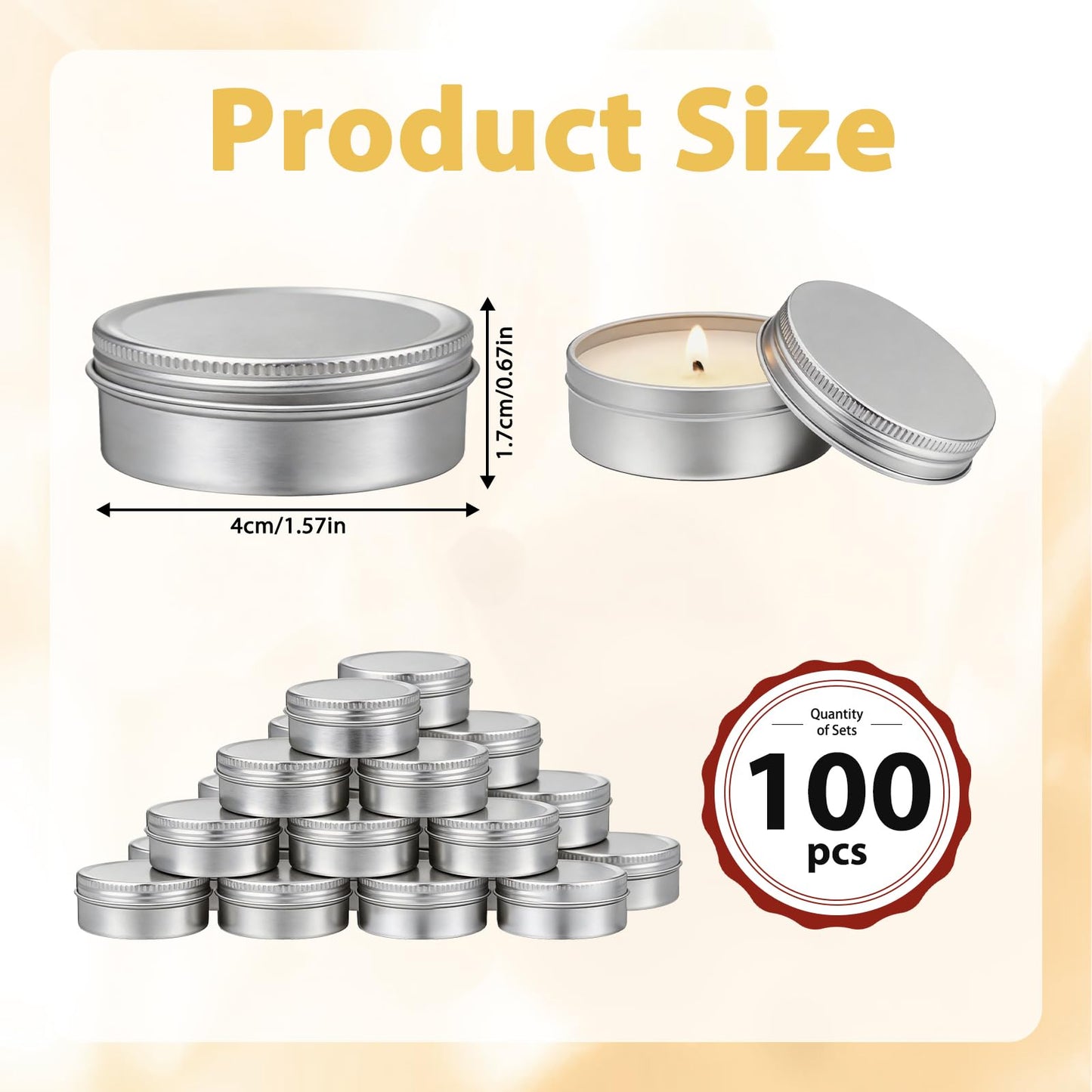 Trxvxo 100 Pcs 1 Oz Mini Lavender Scented Soy Candle Set, Bulk Wedding Favors for Guests, Party Favors & Gifts, Perfect for Wedding, Baby Shower, Birthday, Home Decor & Event Supplies
