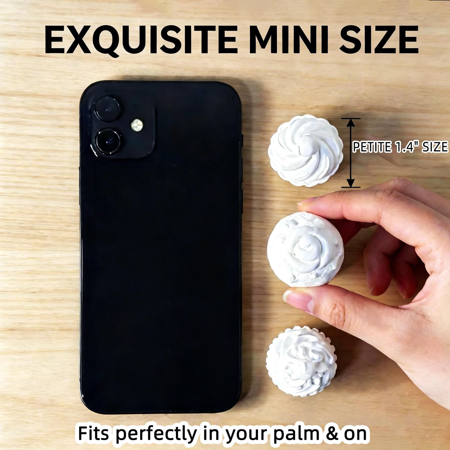 15 Pcs Plaster Painting Kit for Adults & Teens - DIY Miniature Cake & Dessert Figurines - Ceramic-Like Fake Food Props for Home Aesthetic Decor, Crafting & Bakery Display