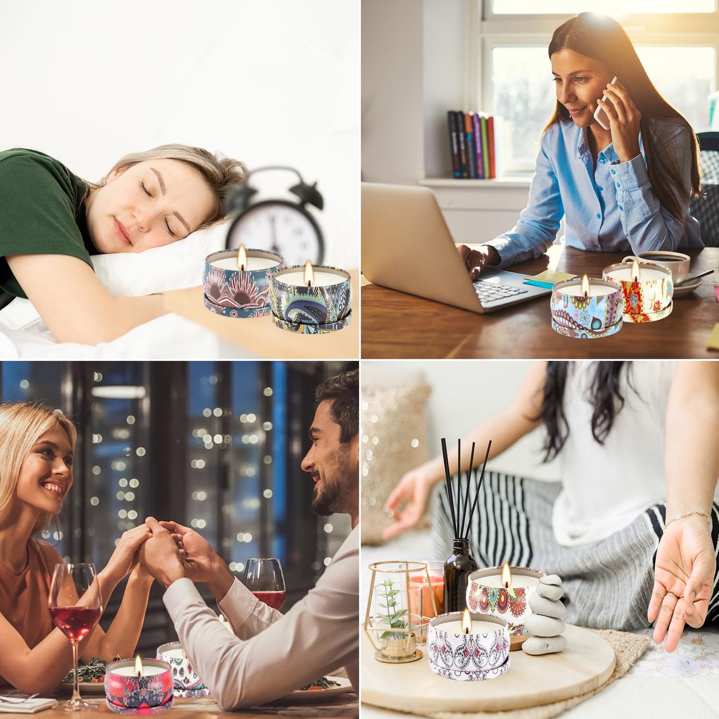 36 Pack Scented Candles Set for Home, Relaxing Stress Relief, Aromatherapy - Natural Soy Wax and Fragrance - Gifts for Women, Mom, Best Friend, Wife, Birthday