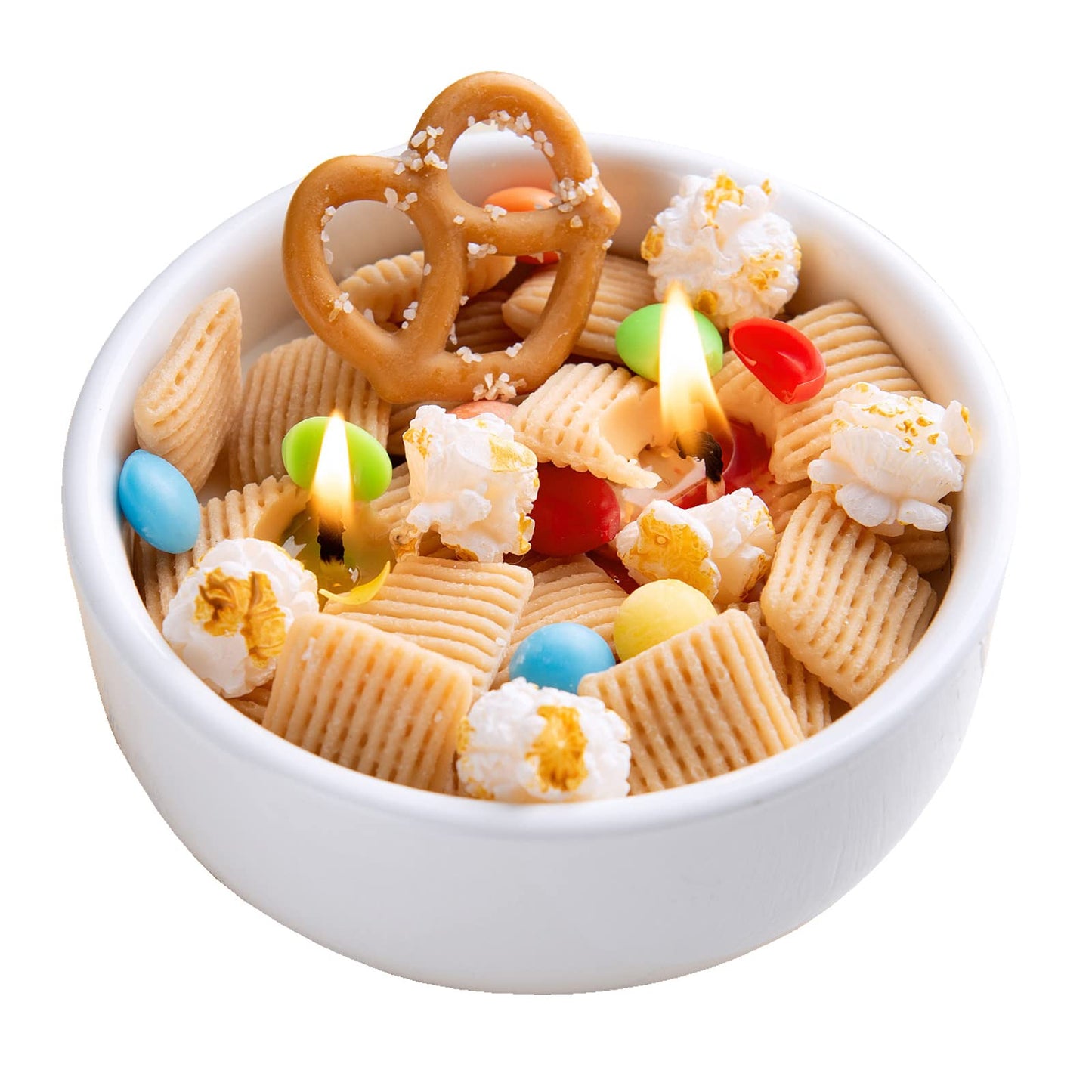 Funny Sweet Vanilla Trail Mix Bowl Scented Soy Candle Afternoon Tea Gift