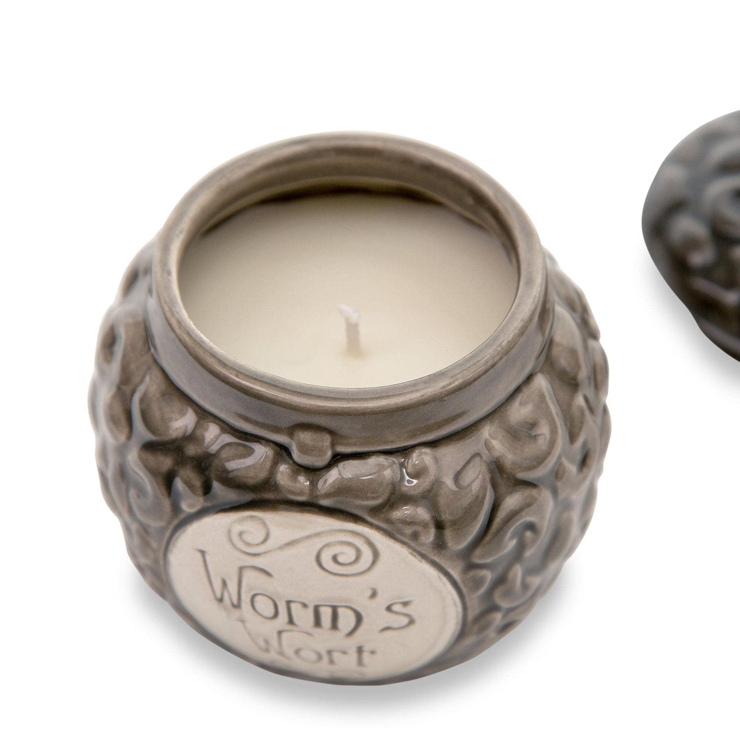 Disney The Nightmare Before Christmas Sally Worm's Wort Jar Ceramic Candle | Citrus Fragrance with 30-Hour Burn Time
