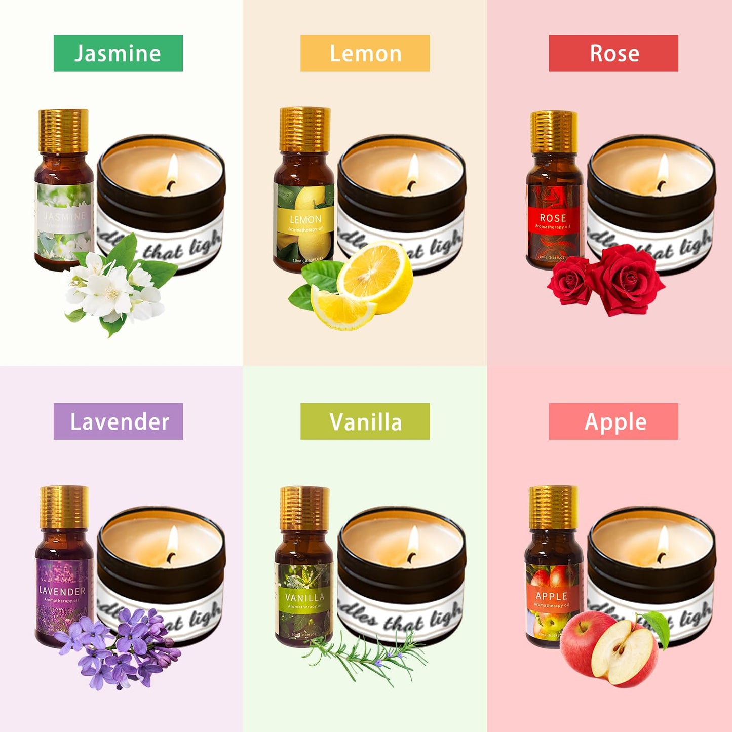 KQU Candle Making Starter Kit with Glass Jars for Adults, Home DIY Complete Scented Candle Maker Set with Electric Wax Melter to Make Your Own Candles