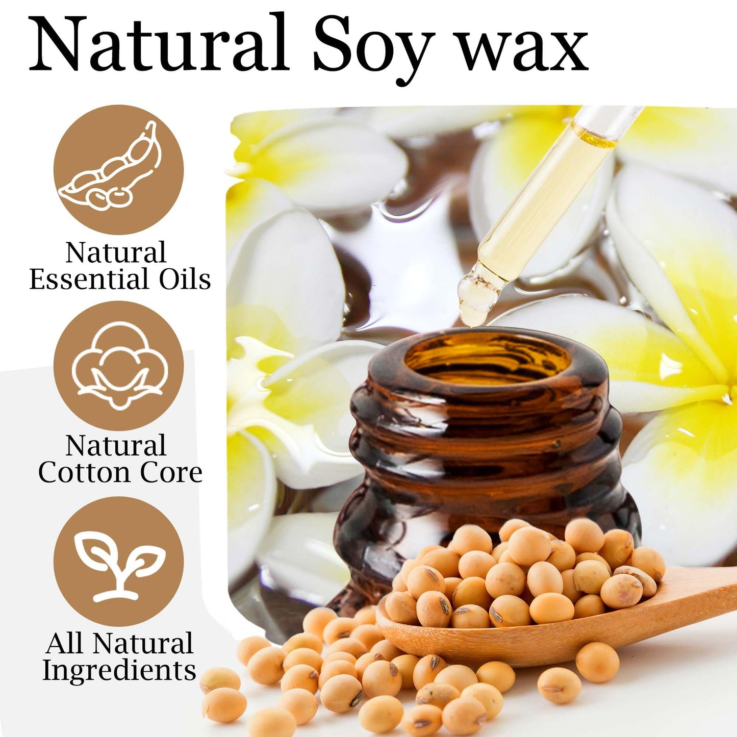 Candles Gifts for Women - Scented Candles, Natural Soy Wax Candles for Home Scented Perfect for Christmas, Birthday, Mother's Day, Vanilla Candle