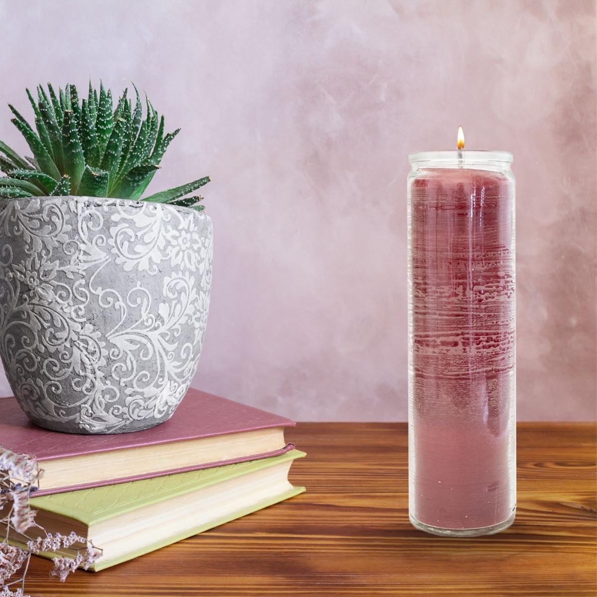 Solid candlelight available colours (red)