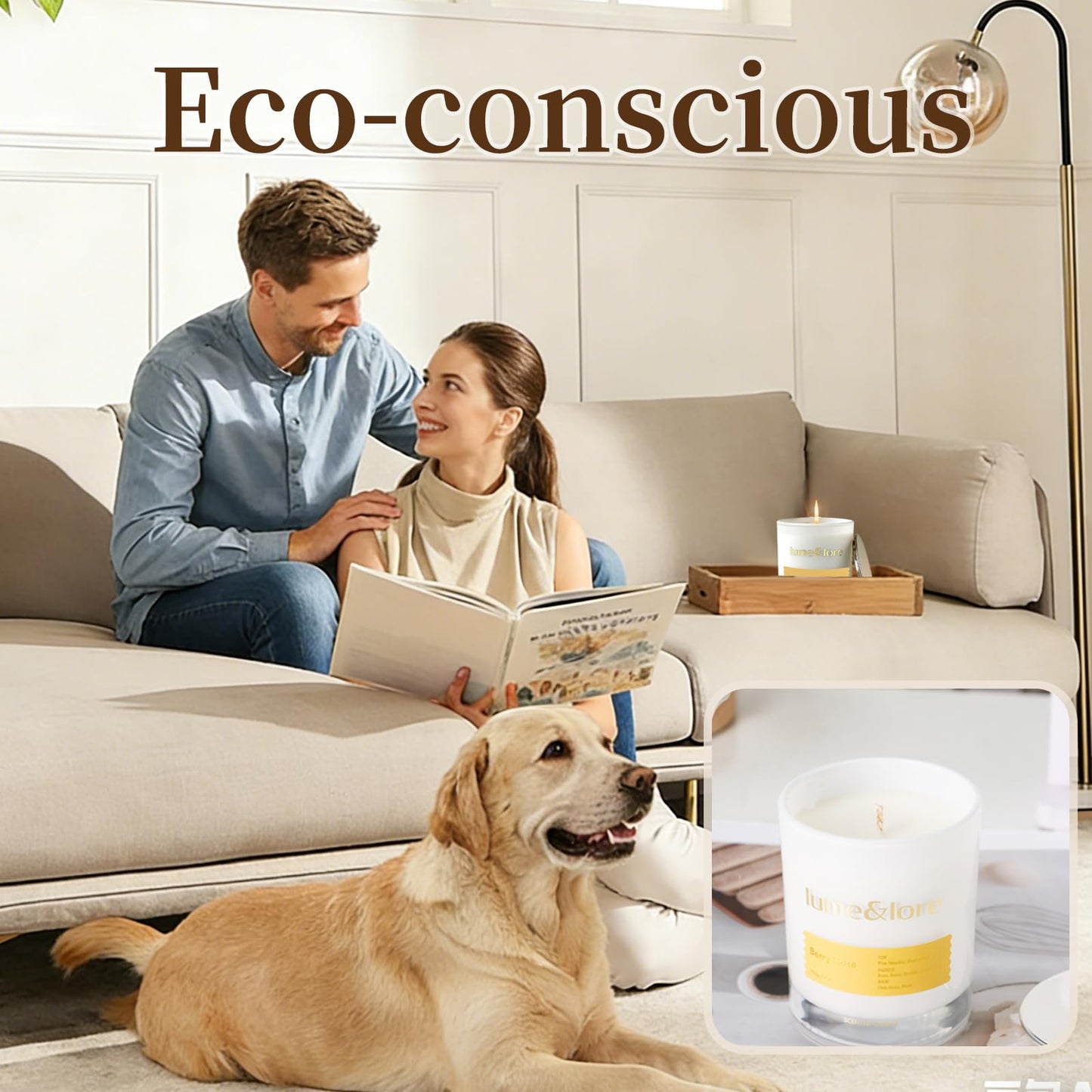 Berry Rose Scented Candle - 7oz Natural Soy Wax, Romantic Floral Aroma for Date Nights & Spa Moments