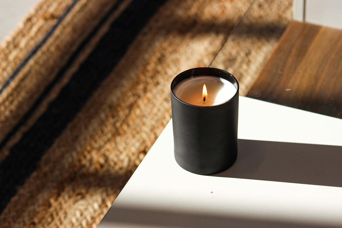 Calyan Wax Co. Fir & Clove Scented Candle - 75 Hour Burn - Luxury Clean Soy Wax Candles - Long Lasting Black Tumbler Jar Candle for Home - 10.2oz