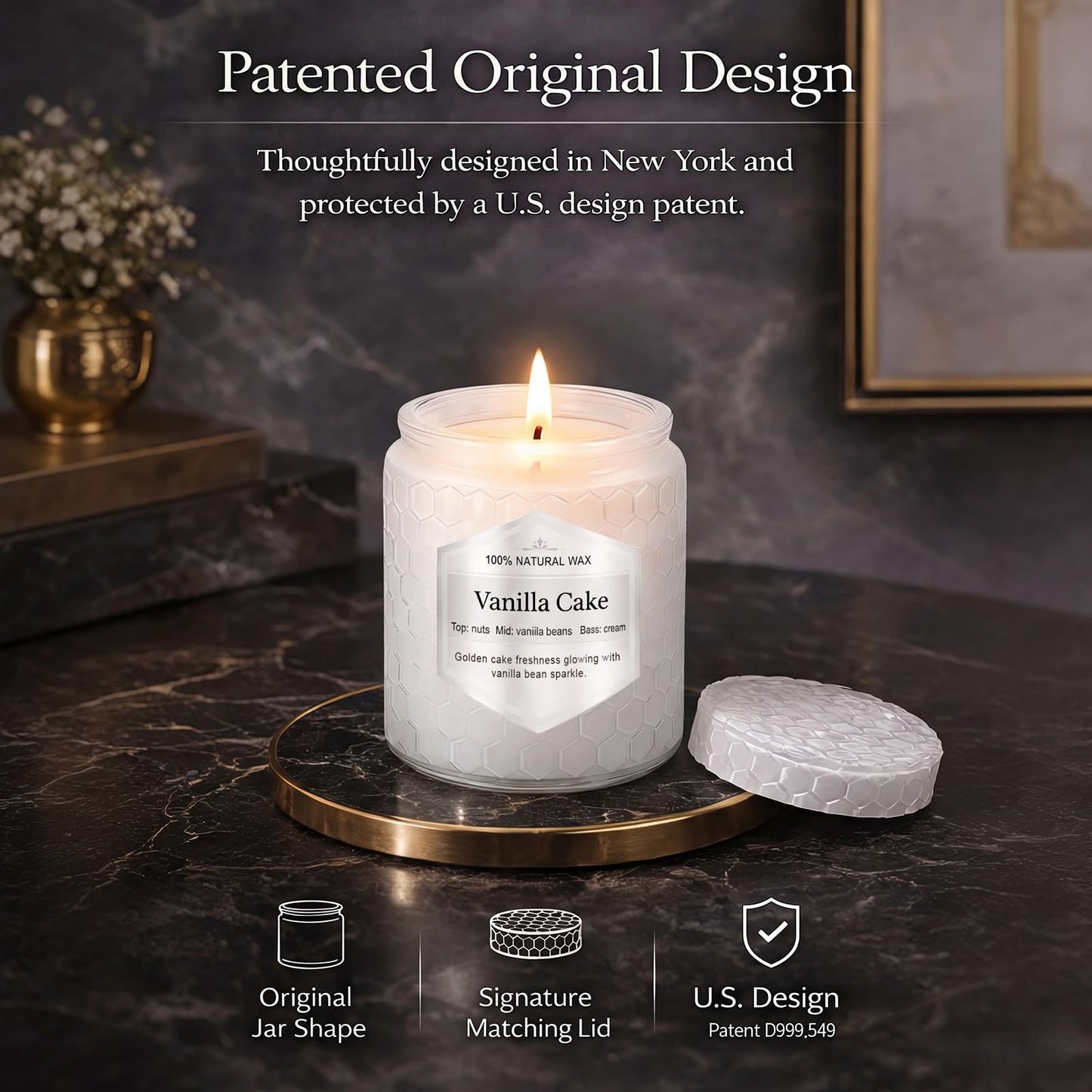 Scented Candles Gift Set for Women, 6 Pack Aromatherapy Soy Candles for Home, Long Lasting Decorative Jar Candles for Birthday, Relaxation, Self Care