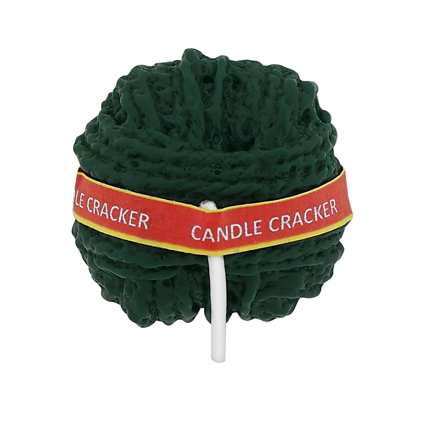 PROSPERRO LUMO by Parkash Candles Premium Sutli Cracker Shaped Candle || Hand Poured || Green Sutli Cracker Candles || Decorative Candle 100% Paraffin Wax || Set of 6