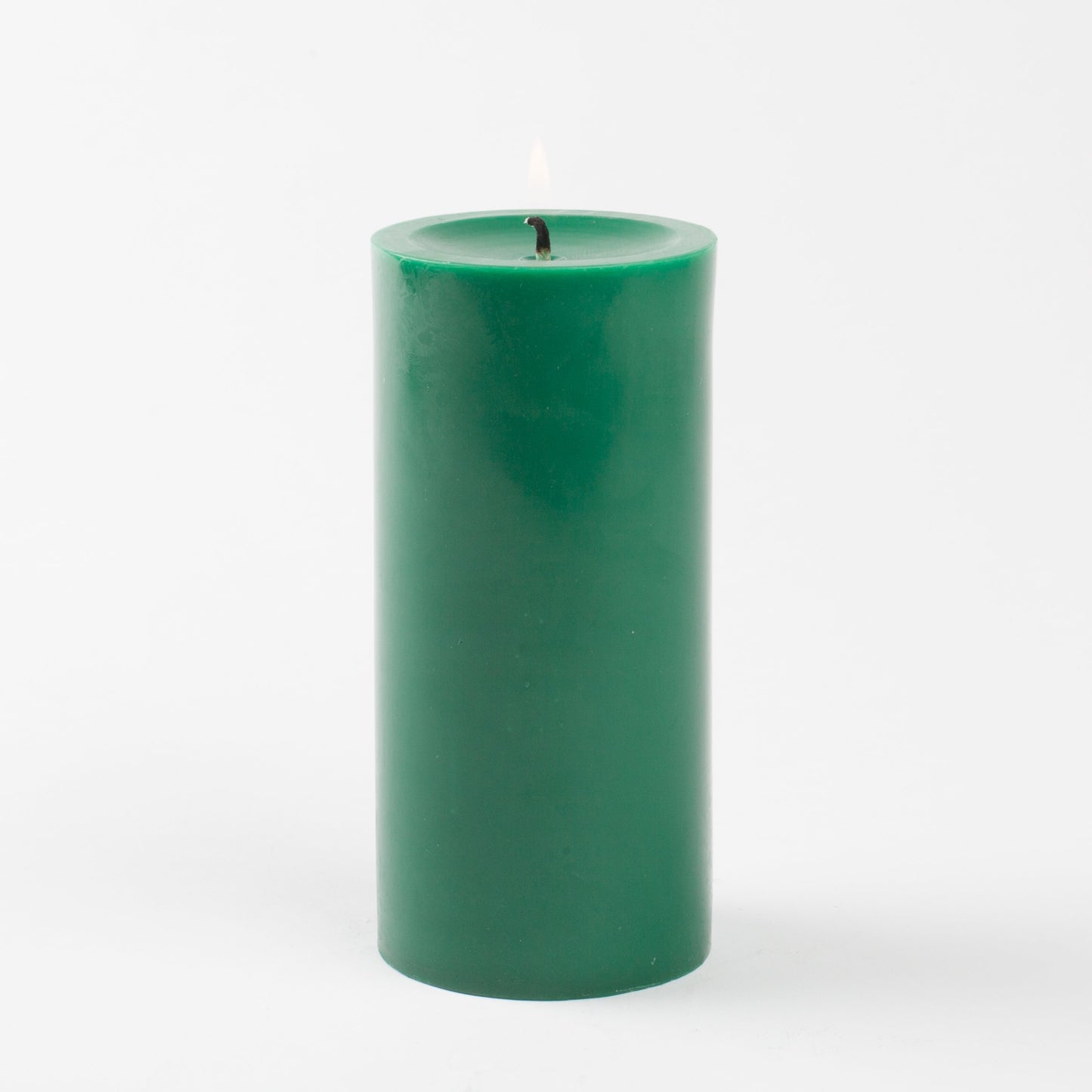 Richland® 3" X 6" Hand Poured Pillar Candle Dark Green Set of 12