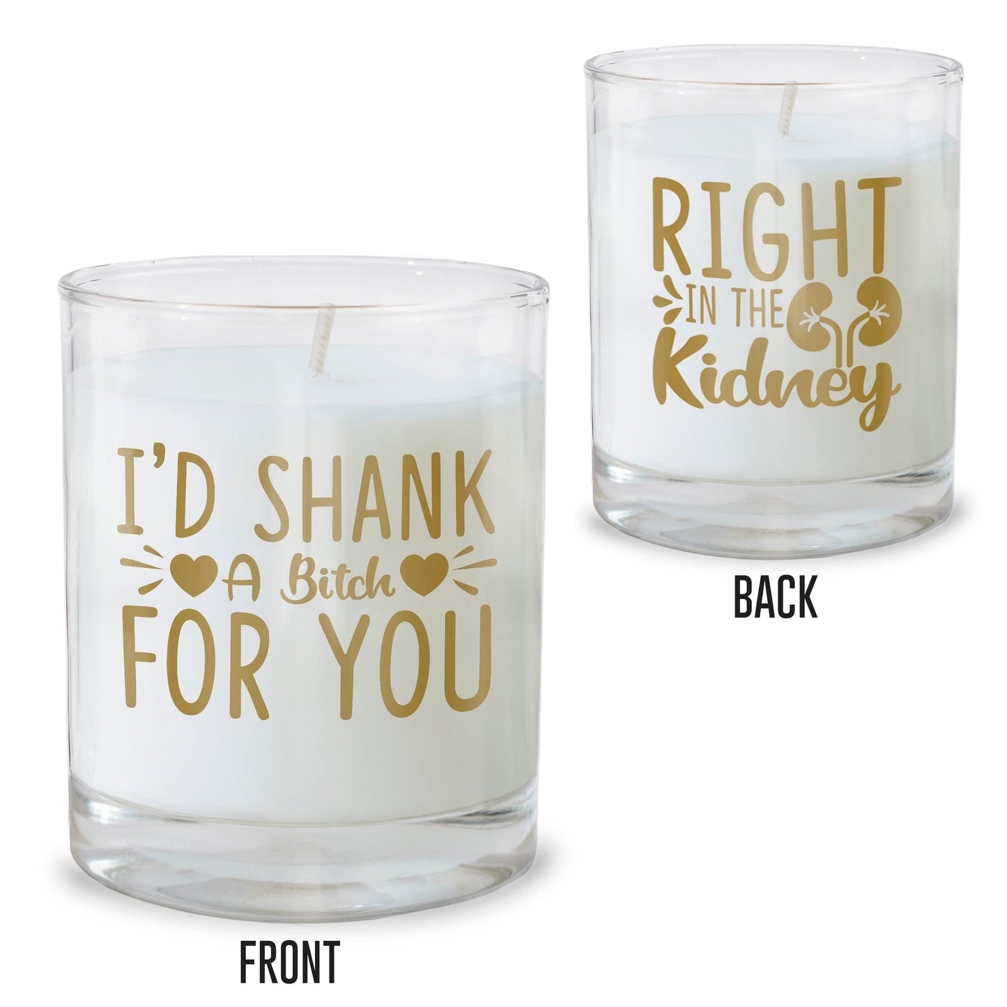 BAD BANANAS Best Friend Candle - Gifts for Women - Id Shank a B for You - Scented Candles for Women