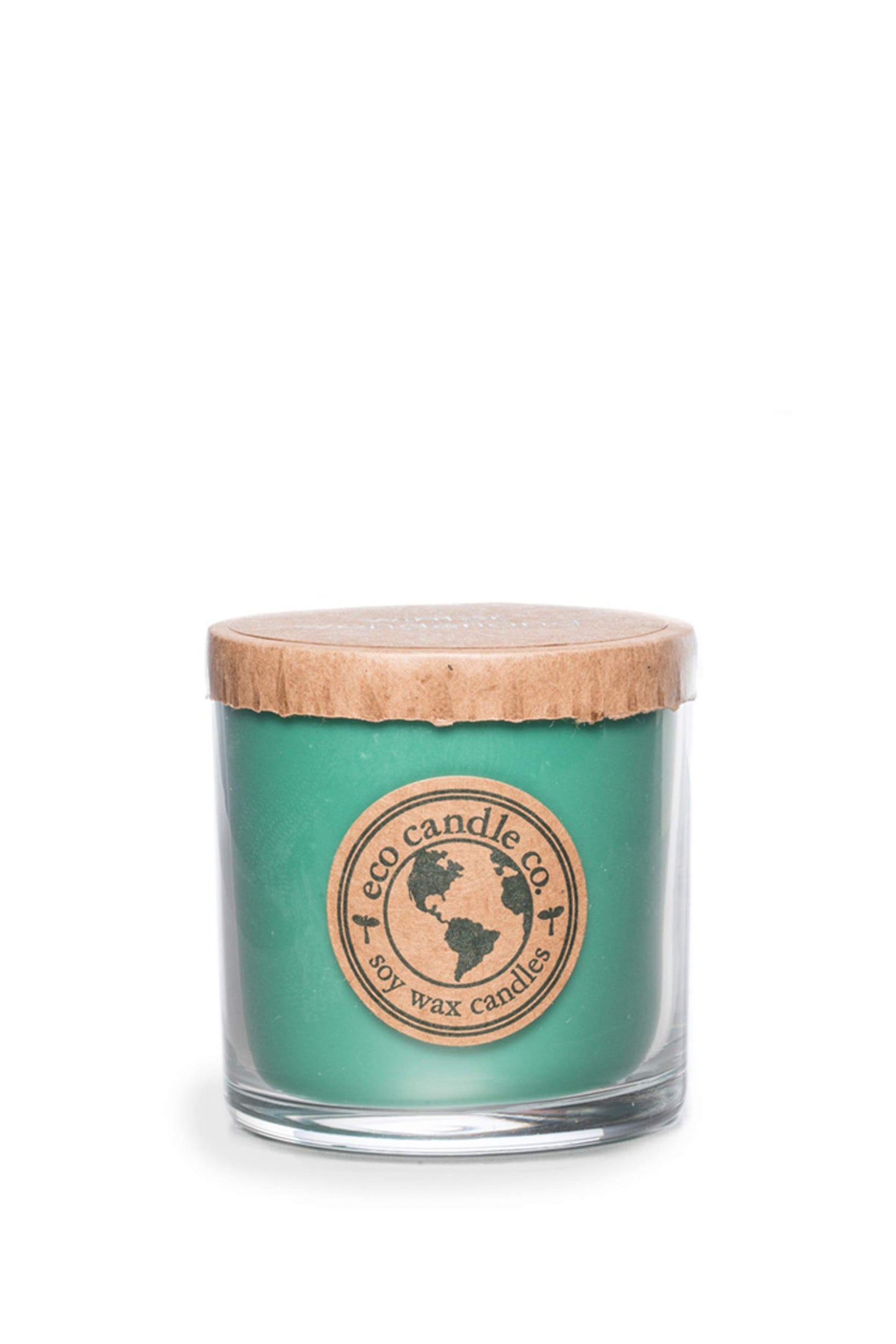 ECO CANDLE CO. Recycled Candle, Winter Wonderland, 6 oz. - Scents Of Pine, Spruce, & Fir - 100% Soy Wax, No Lead, Kraft Paper Label & Lid, Hand Poured, Phthalate Free, Made From Midwest Grown Soybeans