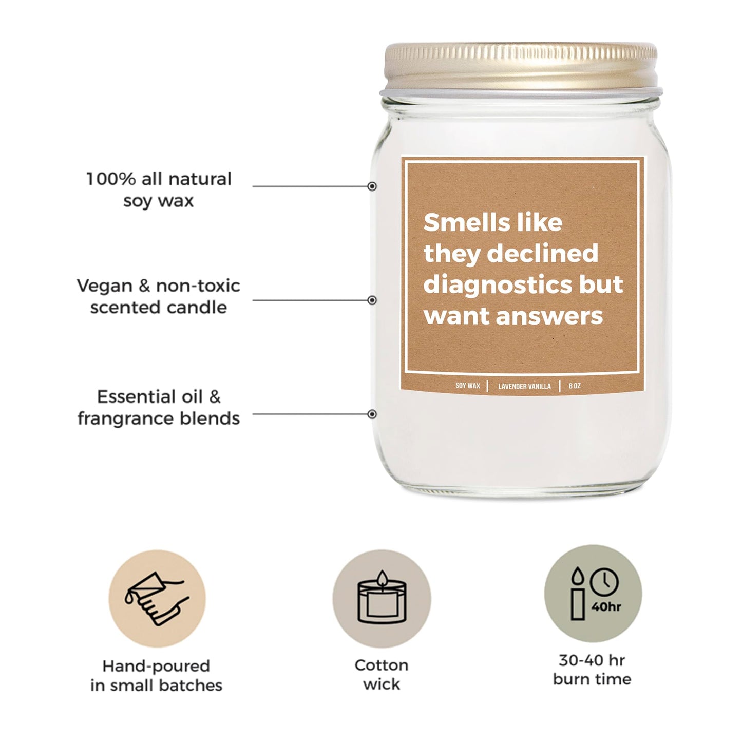 You Nique Designs Veterinary Technician Candle 8oz, Surprise for Vet Techs Gifts for Veterinary Technicians, Vet Tech Present Ideas, Vet Tech Appreciation, Decor (Lavender&VanillaA 4oz)