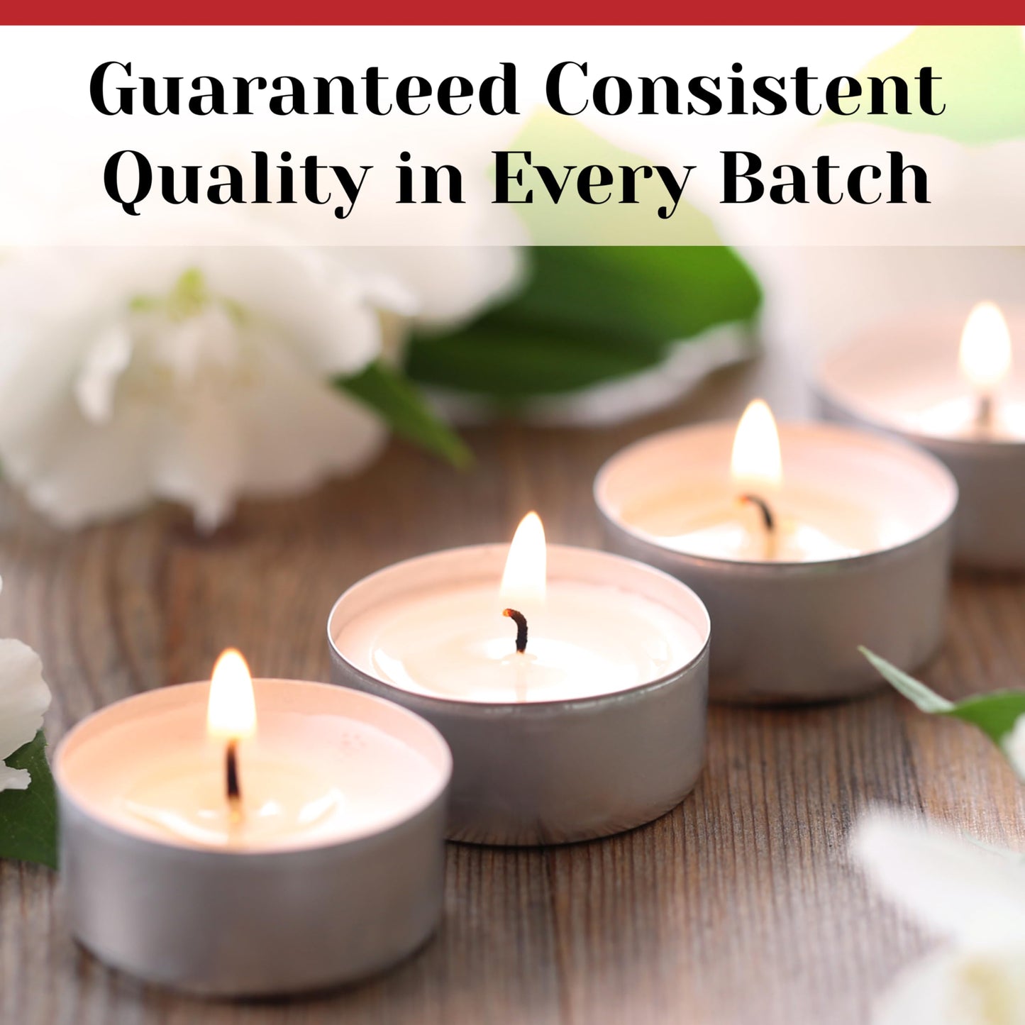 Tea Light Candles in Metal Cups - 4.5 Hours Clean, Long Burning White Unscented Tea Candles - 500 Candles - Votive Bulk for Romantic Dinner, Wedding, Spa & Hotels by PARNOO
