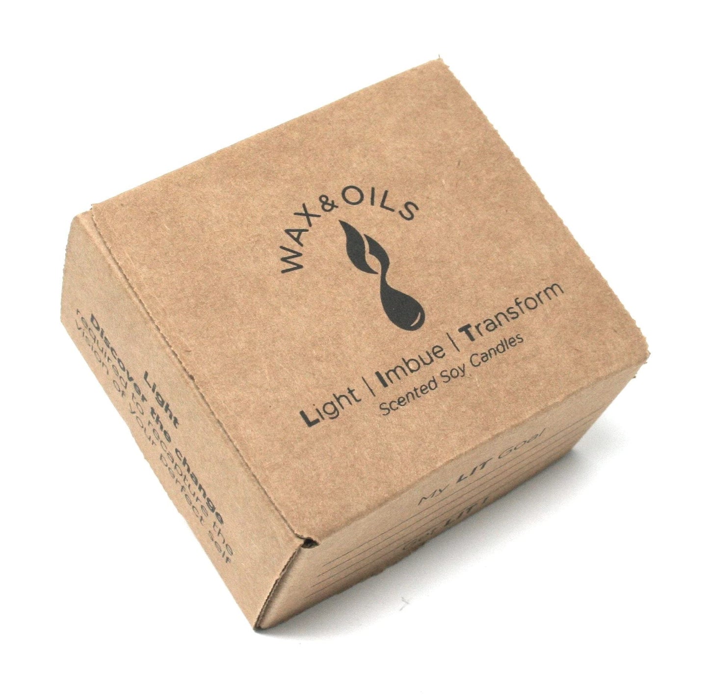 Wax and Oils Soy Wax Aromatherapy Scented Candles (Pumpkin) 8 Ounces. Single