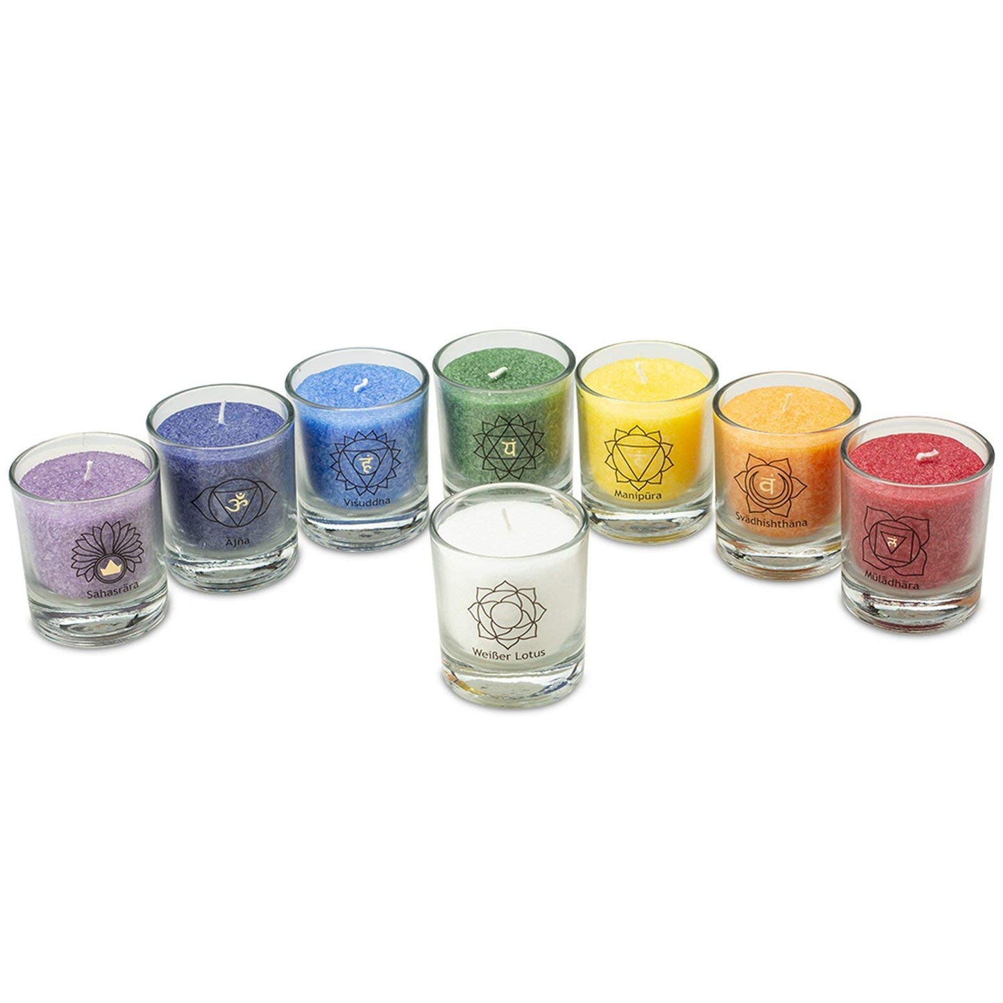 Chakra Set of 8 Pieces (Set), 8 Colours