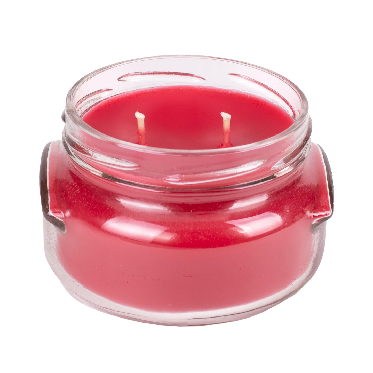 Tyler Candle Frosted Pomegranate Single Wick Glass Jar