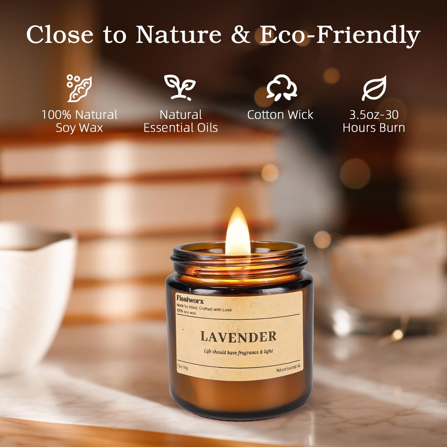 9 Pack Soy Candles for Home Scented |（Sage/Mint & Eucalyptus/Sage & Citrus） Long-Lasting 270 Hours, Natural Scented Candles Gift for Women & Men, Birthday, Mother’s Day, Christmas, Thanksgiving