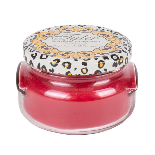 Tyler Candle 1 X Prestige Collection 22oz Two Wick Frosted Pomegranate Scent