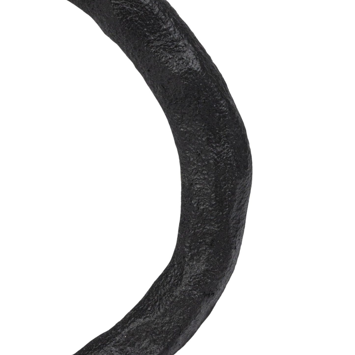 Bloomingville Decorative Cast Metal Taper Candle Holder, Black