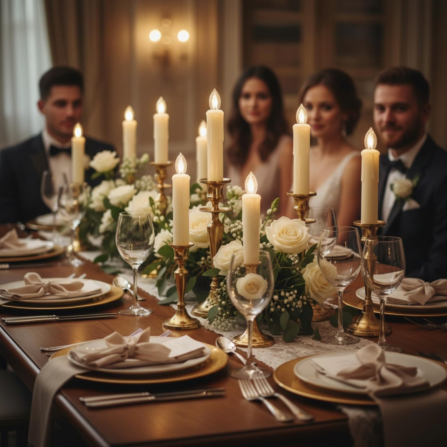 Flameless LED Taper Candles with Clips, 4” Battery Operated Window Candles with Remote Timer Mini LED Chandelier Candlesticks for Home Decor Wedding Church Party & Tree Lighting,10 Pack,Beige