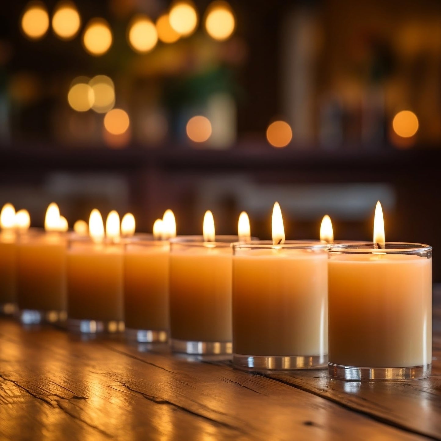 72 Pack Warm White Unscented Clear Glass Filled Votive Candles, Hand Poured Wax Candle Ideal Gifts for Aromatherapy Spa Weddings Birthdays Holidays Party