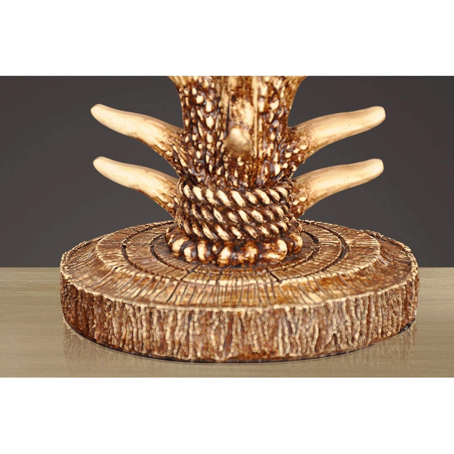 XILIN-1987 Candle Holderss European Style Resin Candle Holders A Candlestick That Can Display 3 Pillar Candles for Fireplace, Living or Dining Room Table, Gifts for Wedding Decorative Candlestick