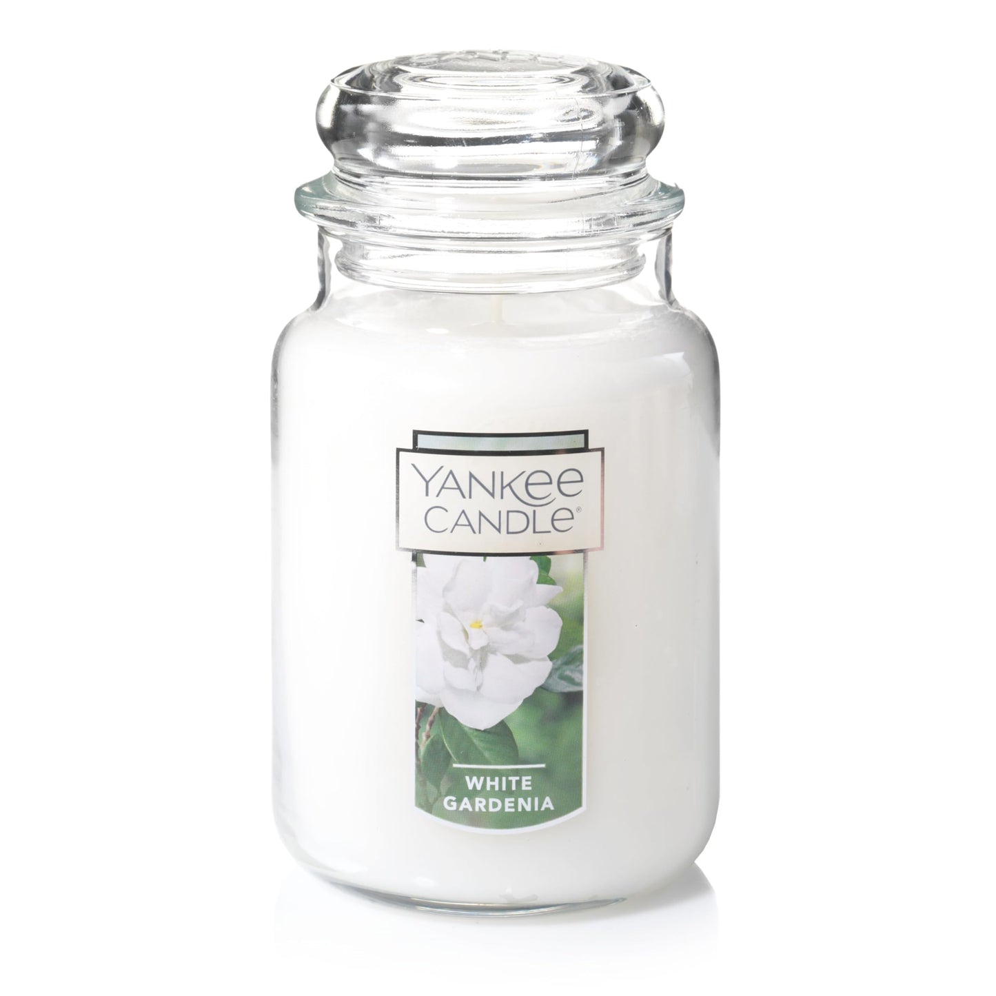 Yankee Candle White Gardenia Scented Classic 22oz Large Jar Single Wick Candle Over 110 Hours of Burn Time
