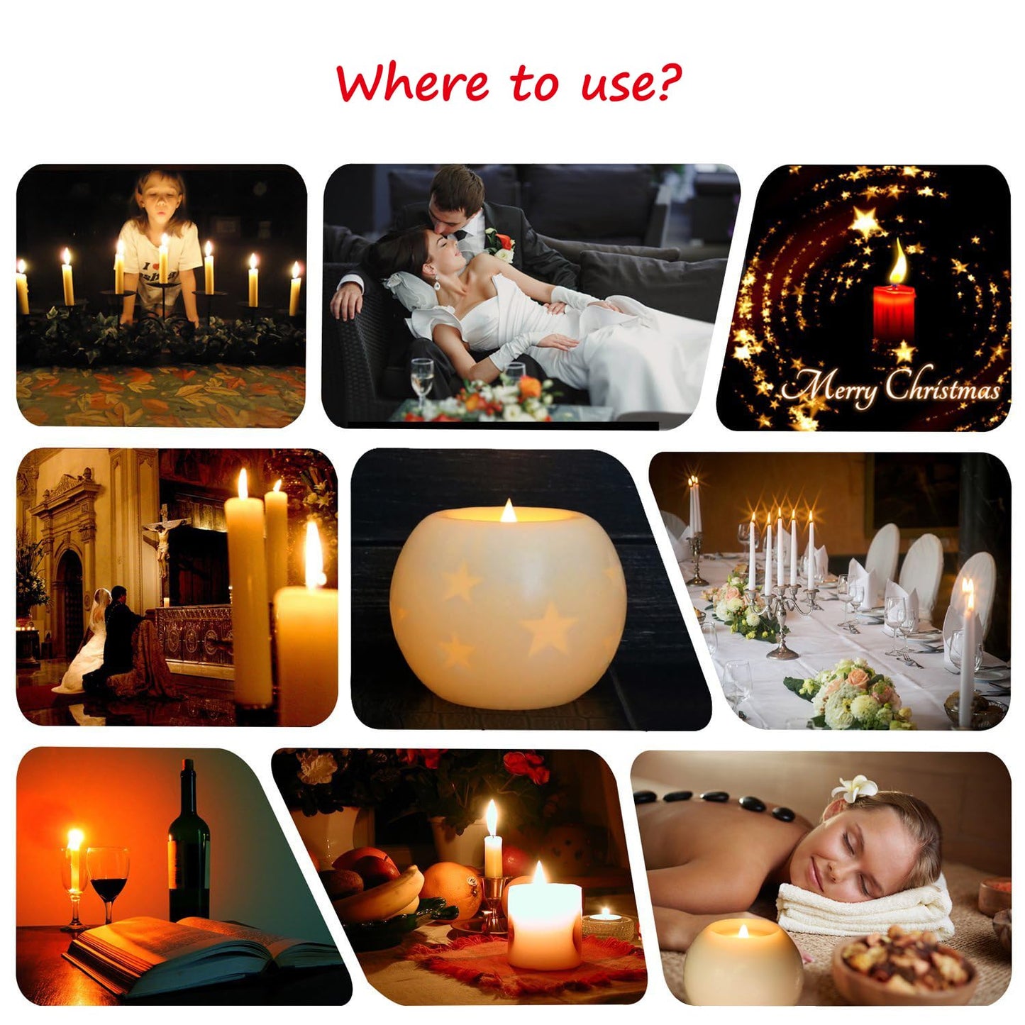 CVHOMEDECO. Moon Sphere Wax LED Dancing Flame Candle Ball Battery Operated Wax LED Flameless Candle with Timer and Remote Control (5" Dia. X 4" H)