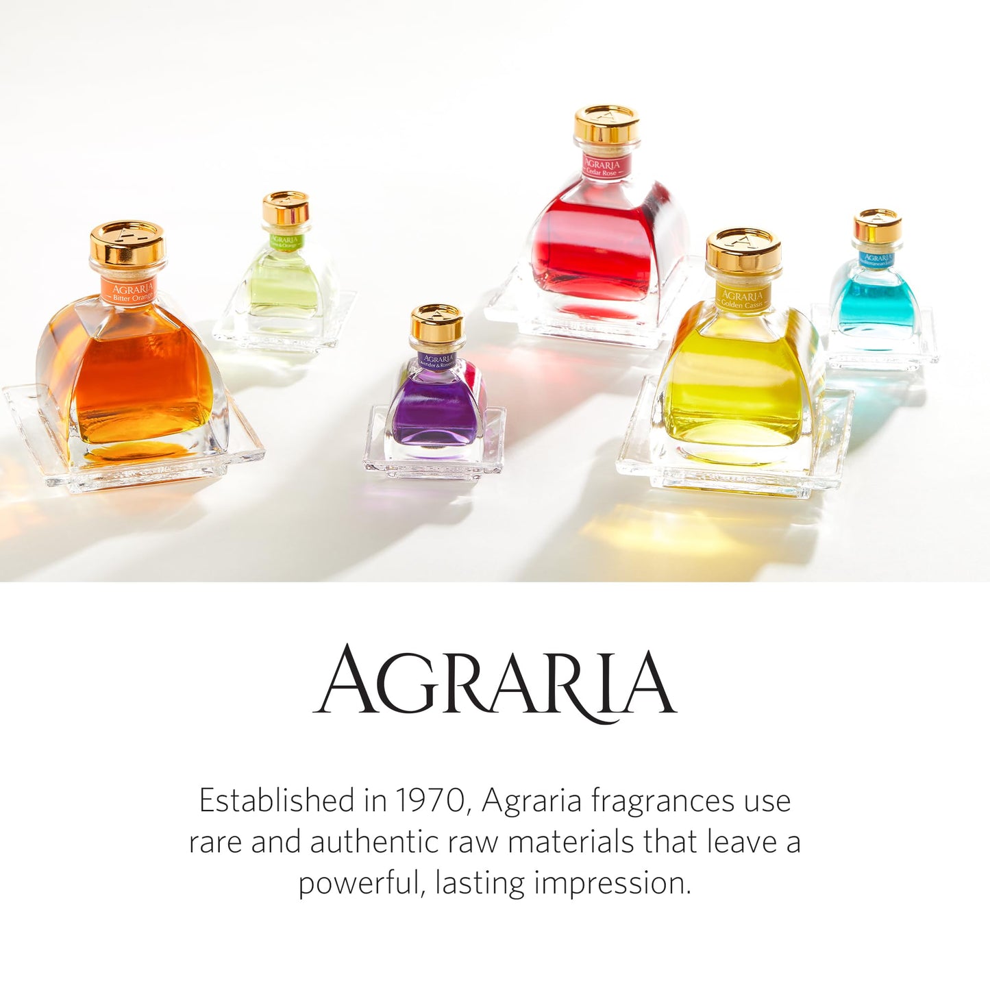 AGRARIA Scented Candles, 7 Oz, Long-Lasting Scented Candles for Home, Elegant Home Fragrance Gifts for Men and Women