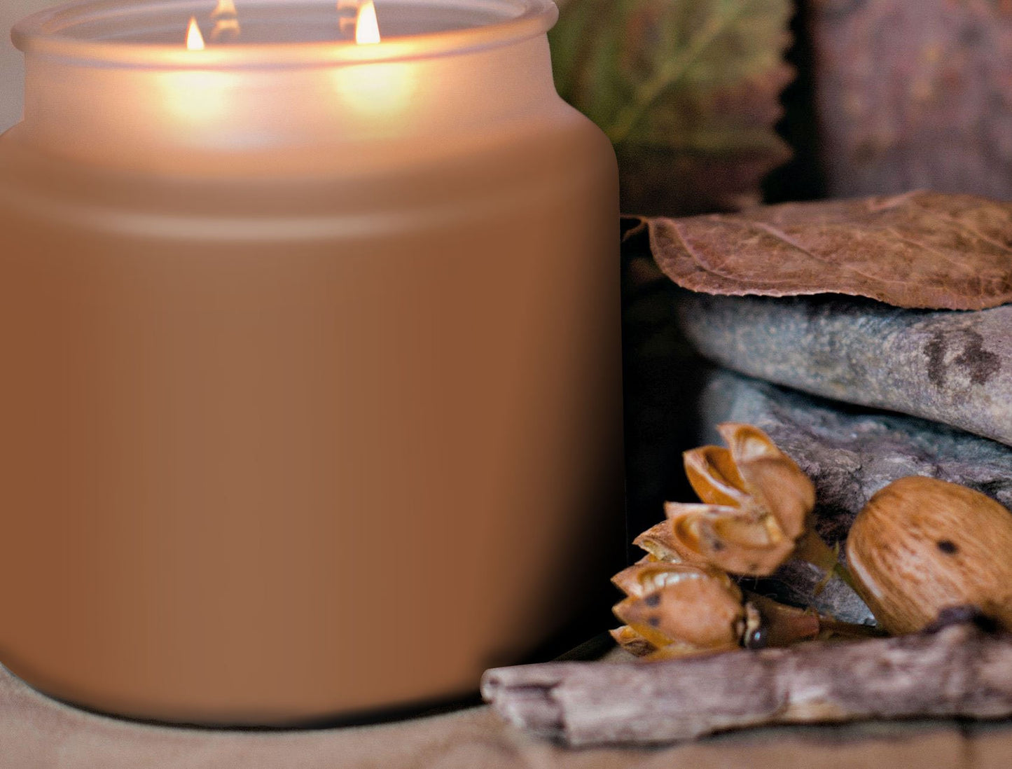 Strong Scented Candles Using Innovative Fragrance Technology. Authentic Oatmeal Cookie Soy Candle 16oz by Pure Integrity