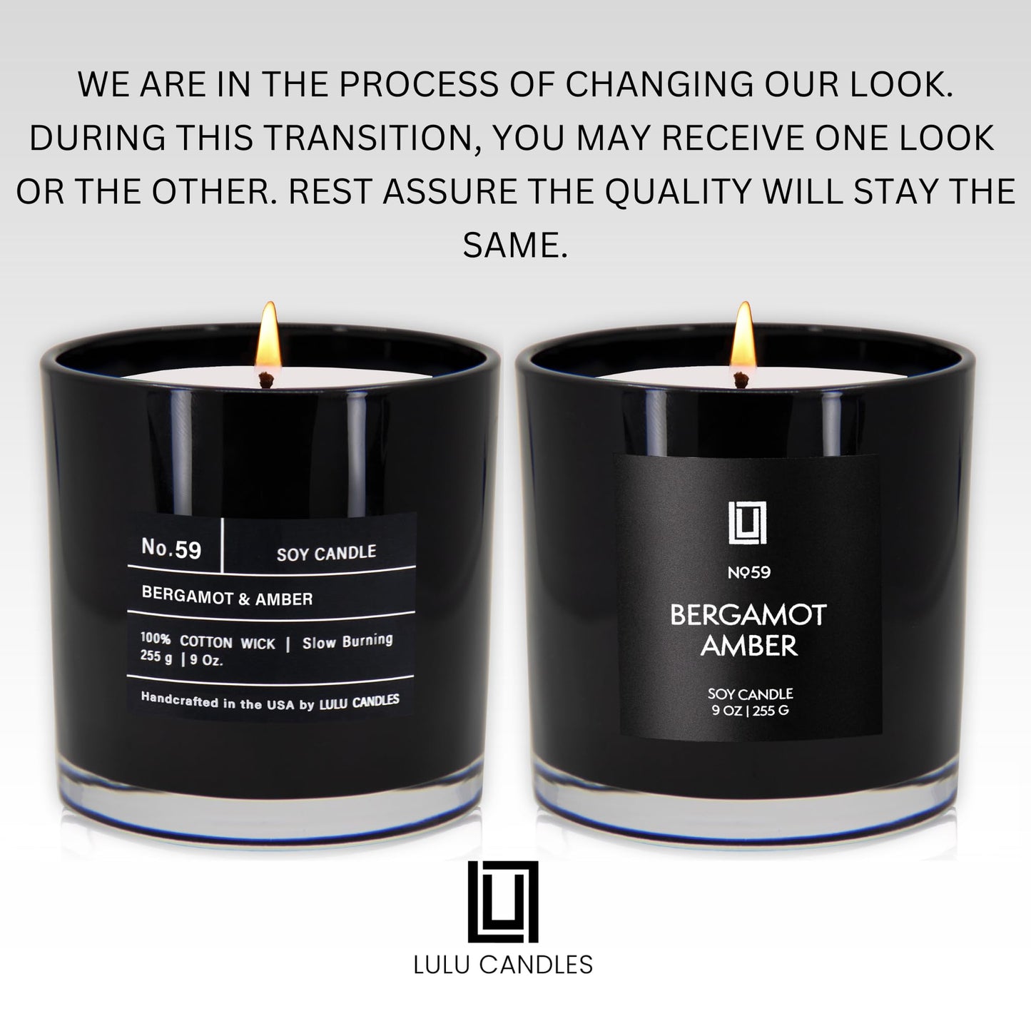 Lulu Candles | Smokey Vanilla | Smells Like Wood & Vanilla | Luxury Scented Soy Jar Candle | Hand Poured in The USA | Highly Scented Long Lasting (9 Oz.)