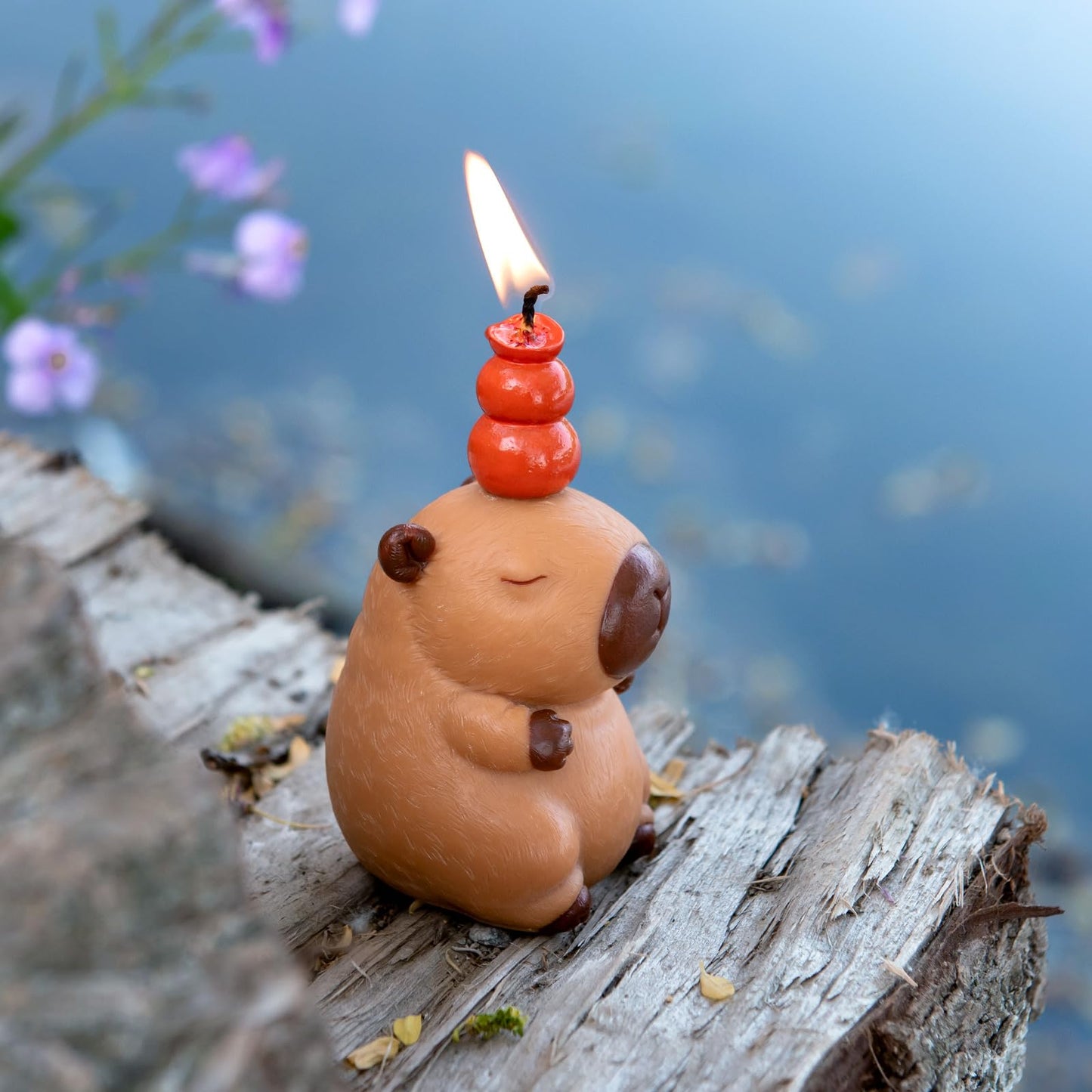 Cute Capybara Aromatherapy Scented Vegetable Candle