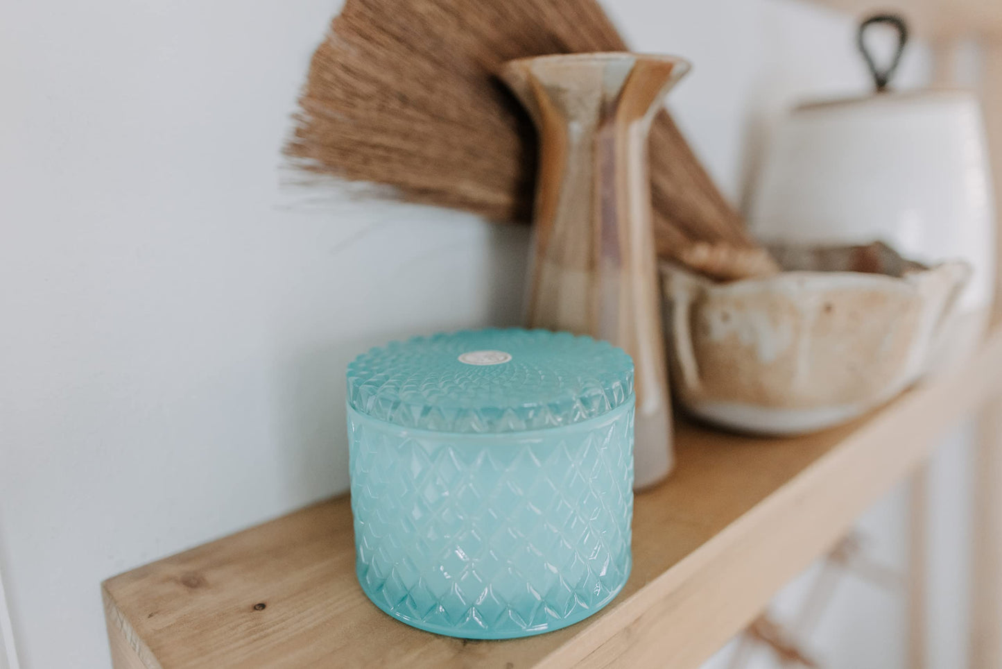 Sand + Fog Scented Candle - Berry Currant – Additional Scents and Sizes – 100% Cotton Lead-Free Wick - Luxury Air Freshening Jar Candles - Perfect Home Decor – 9.5oz - Molded Glass