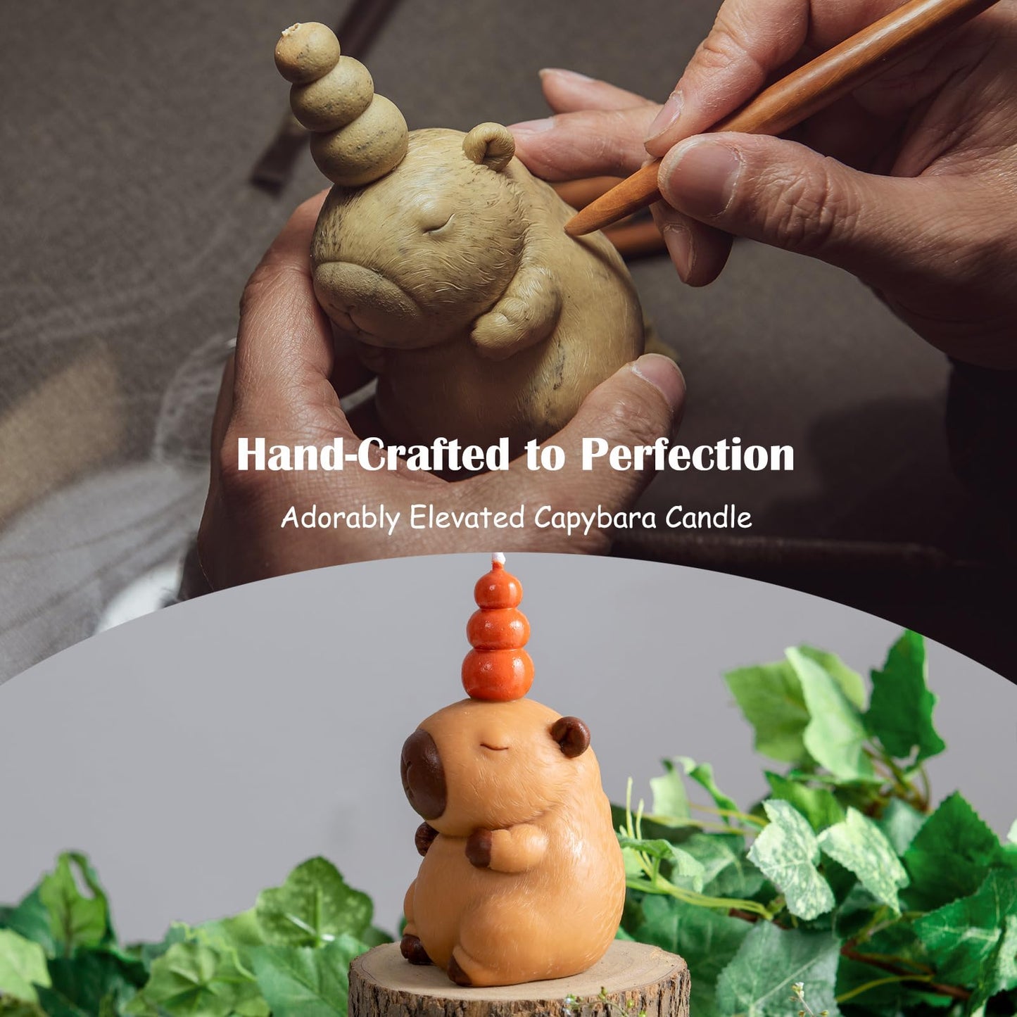 Capybara Scented Vegetable Candle