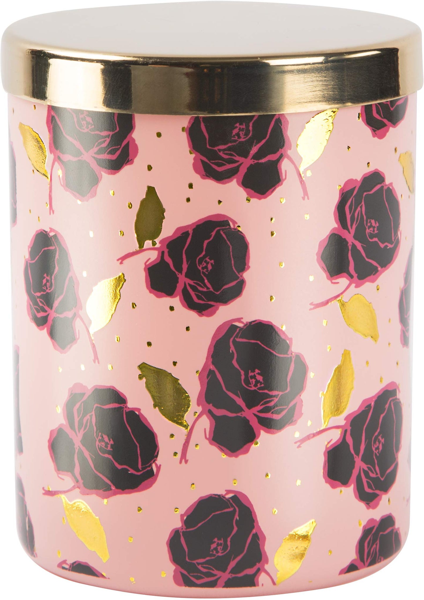 Pavilion Gift Company 28119 7 Oz 100% Soy Wax Glass Jar Candle with Metal Lid-Fresh Cotton Scent Nana You are Loved, Pink