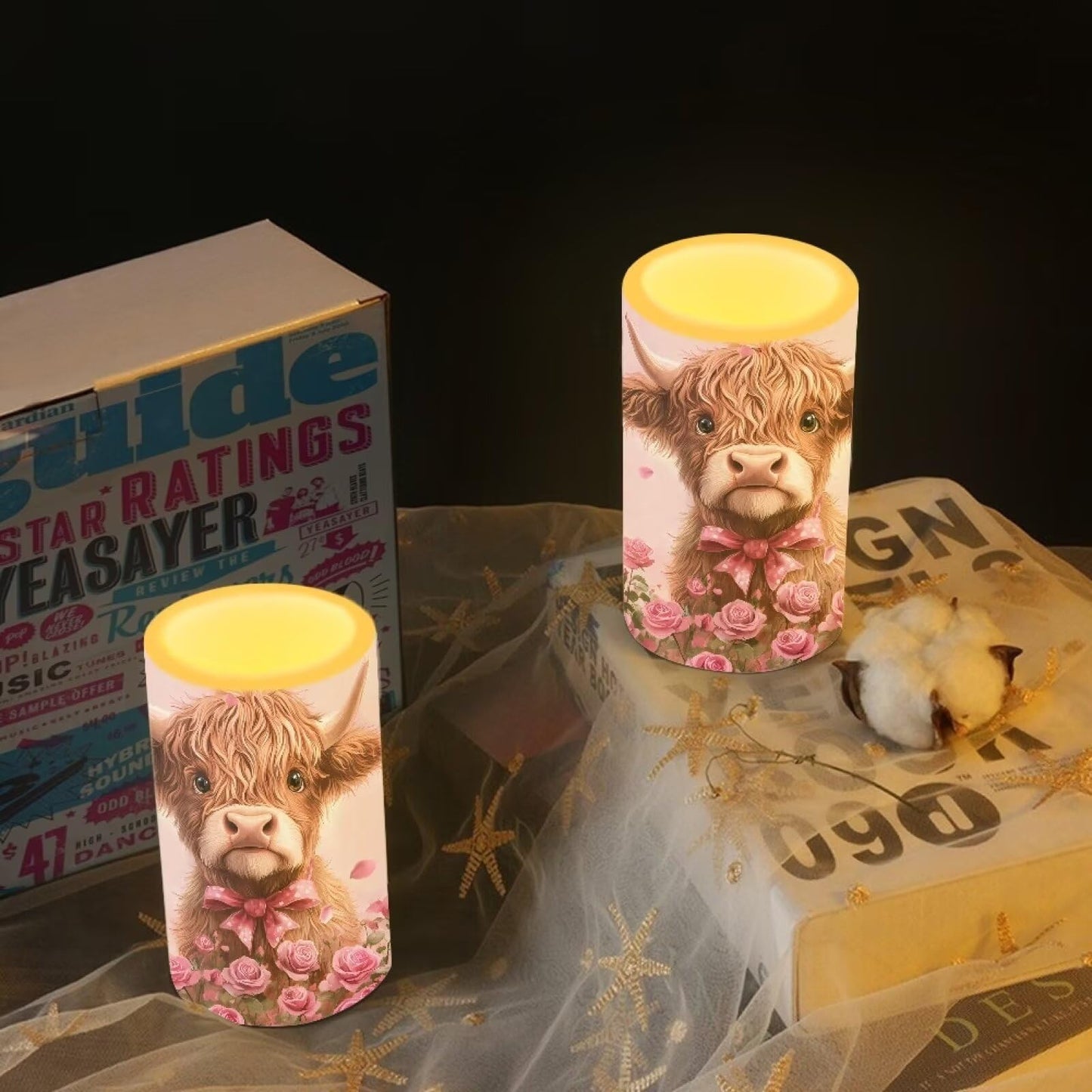 Luarisgur Valentines Day Decor Flameless Candles Battery Candles with Remote Control Pink LED Pillar Candles Electric Fake Plastic Candles for Home Room Bedroom Holiday Decorations Set of 2