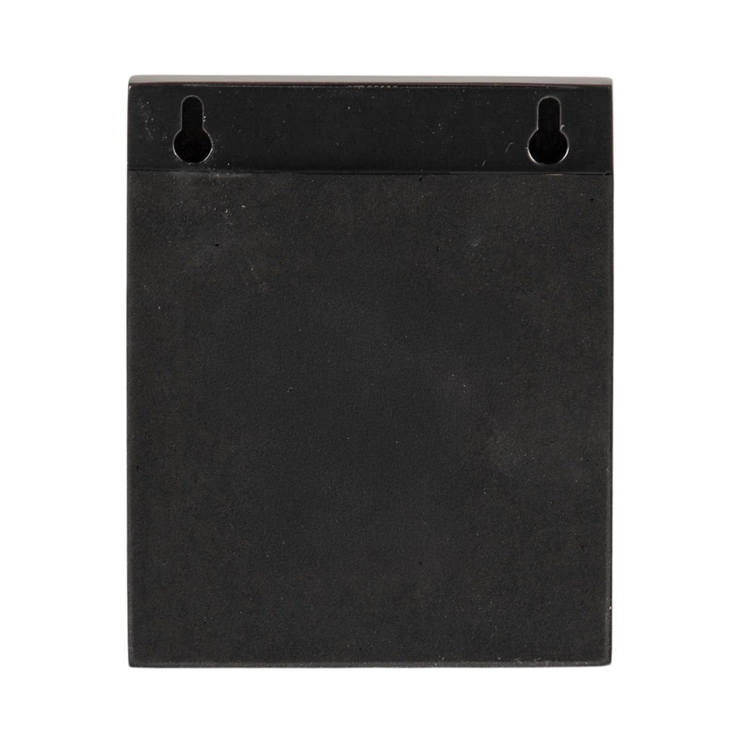 Kate and Laurel Zabler Modern Metal Wall Sconce; 5 x 6 x 10; Black; Round Candle Holder with Removable Glass Cylinder for Flameless Candle Display in Bedroom or Bathroom