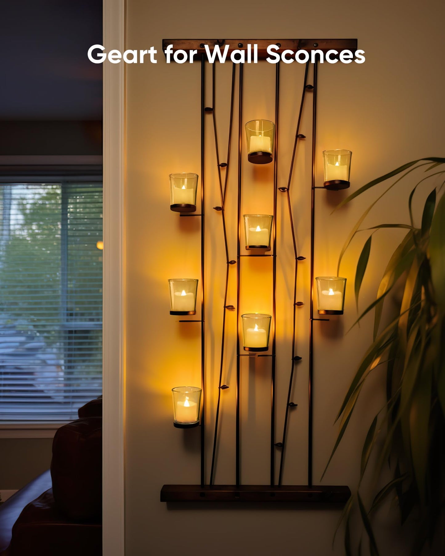 Homemory 24Pack Flameless Votive Candles, 200+Hour Long Lasting Electric Fake Candles, Battery Operated Tealights in Warm White for Christmas, Wedding Decor (Ivory Base, Batteries Included)