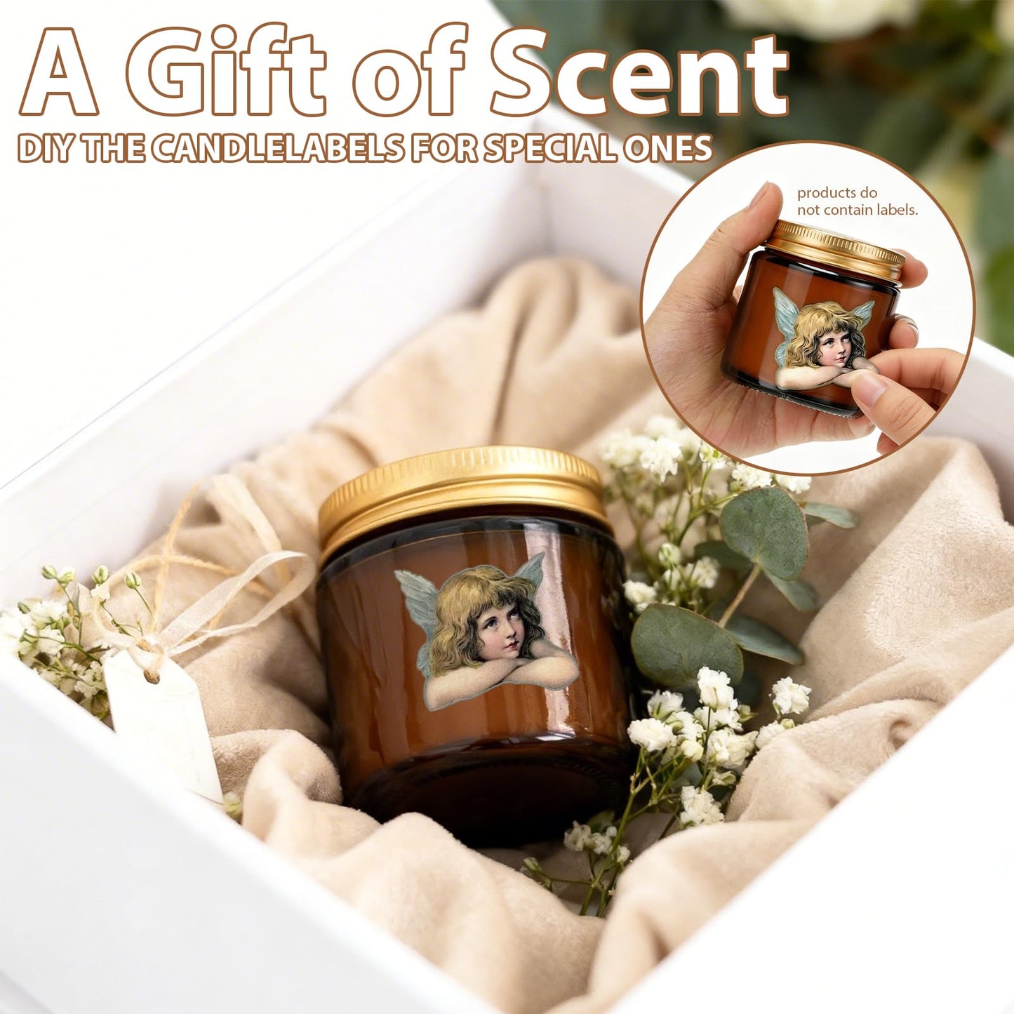 Trxvxo 24 Pcs 4 Oz Mini Soy Wax Candles, Mahogany & Teakwood Scented Aromatherapy Candles Bulk Set, Stress Relief Relaxation Candle, Ideal for Wedding Birthday Party Favors, Gifts and Home Decor