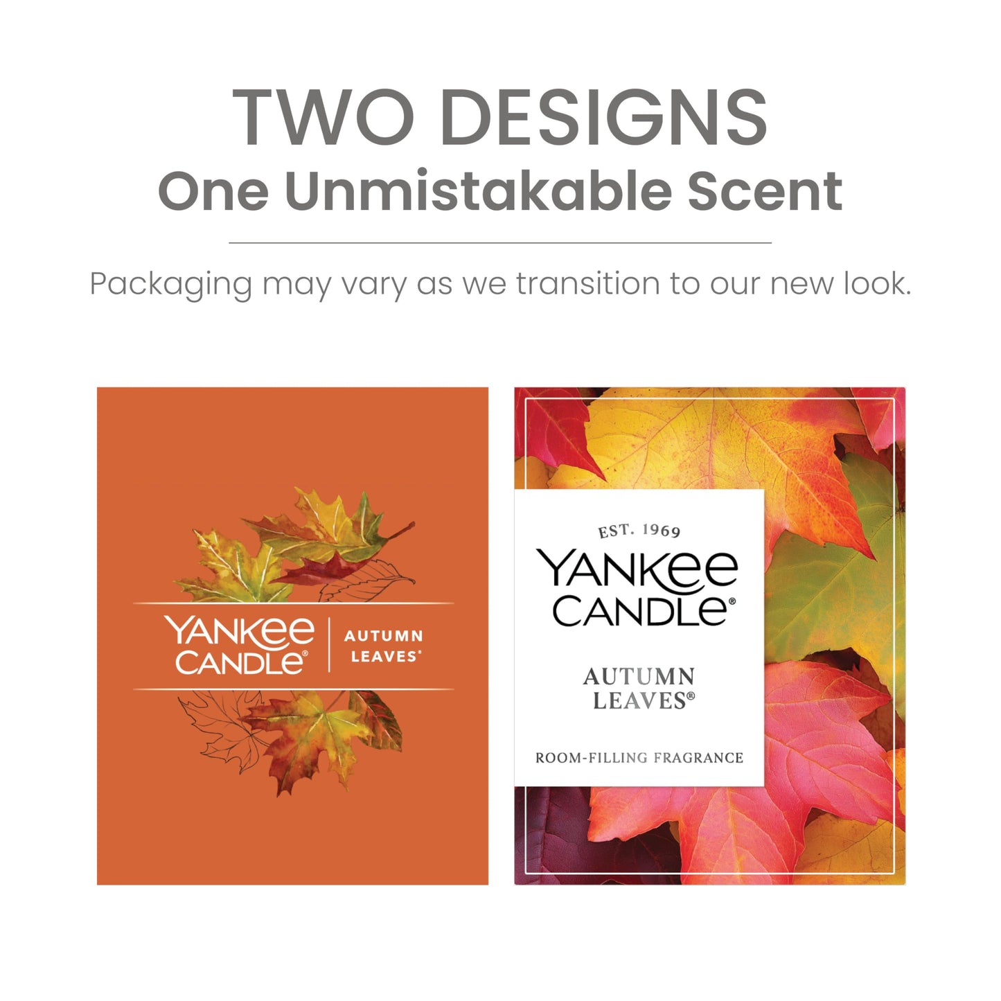 Yankee Candle Large Tumbler Scented Candle with up to 80 Hour Burn Time, Premium Plant Wax Blend for Consistent Burn, 20 oz Tumbler Candle with Room Filling Fragrance, Autumn Leaves