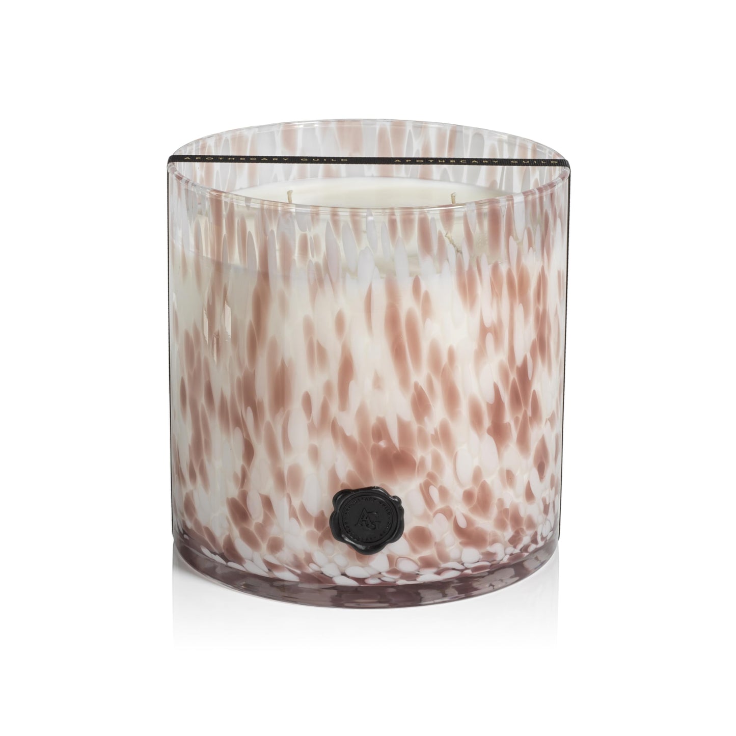 Zodax Apothecary Guild Opal Glass Jar Scented Candle for Home Decor - 3-Wick Large Candle Ideal for The Home - Makes a Great Gift for Women and Men - Rio de Janeiro - 128 Oz.