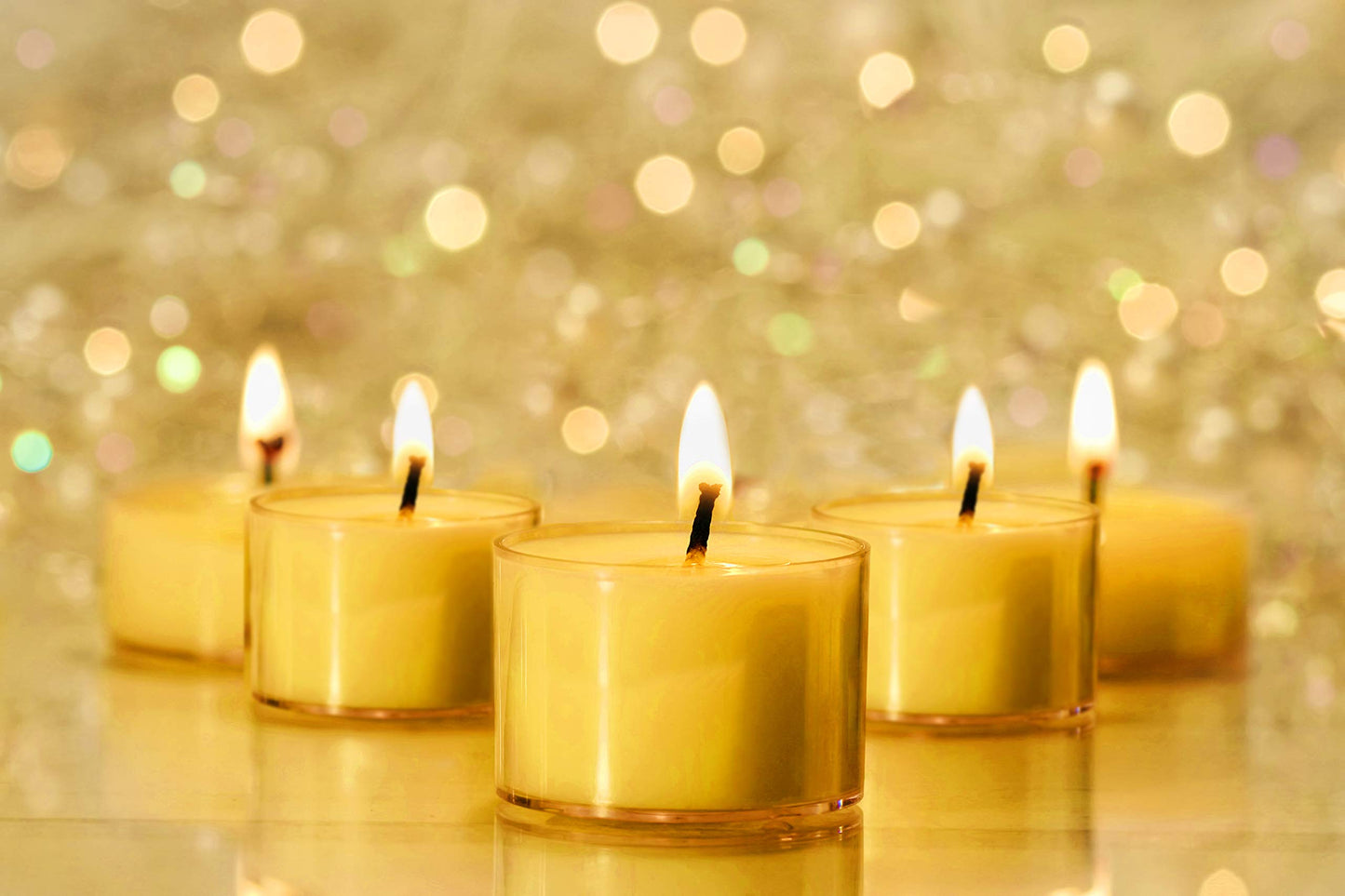 Hyoola Tealight Citronella Candles Outdoor, 8 Hour Burn Time, Indoor and Outdoor Mosquito, Insect and Bug Repellent Citronella Candle, Natural Fresh Scent, Decorative in Clear Cup (Pack of 40)