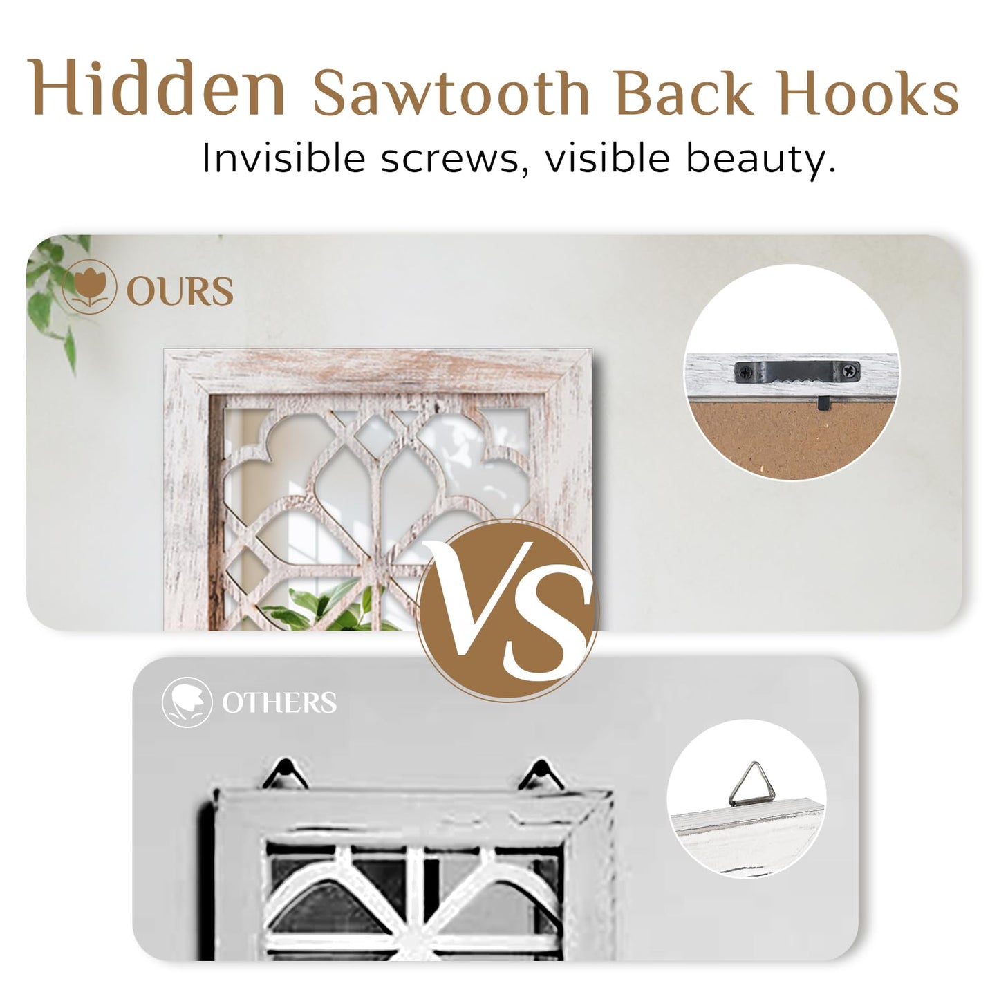 Walasis Wood Small Wall Shelves for Candle - Decorative Farmhouse Floating Shelf Candle Sconces for Wall Decor - Rustic Carved Floating Shelf Wooden Shelving for Bathroom Bedroom
