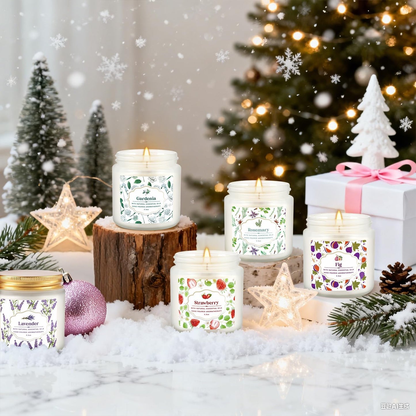 24 Pack Candles for Home Scented Aromatherapy Candles Gifts Set for Women, Natural Soy Wax Candle, 3.5 oz Long Lasting Candles, Birthday, Valentine, Christmas, Anniversary Present