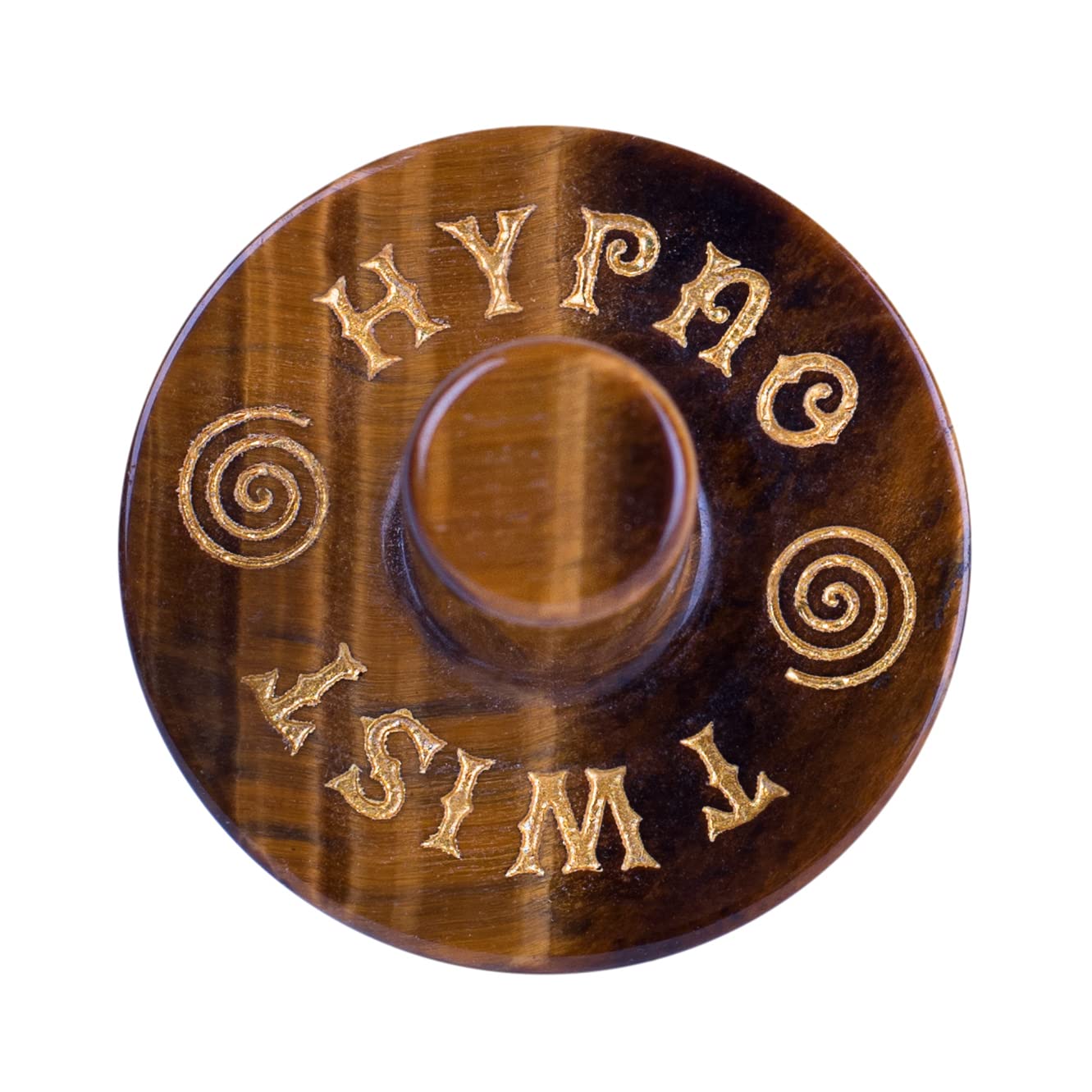 Naturally Wicked Hypnotwist Remember Candle | Hypnotic Crystal Spell Candle | Inc Crystal Spinning Top