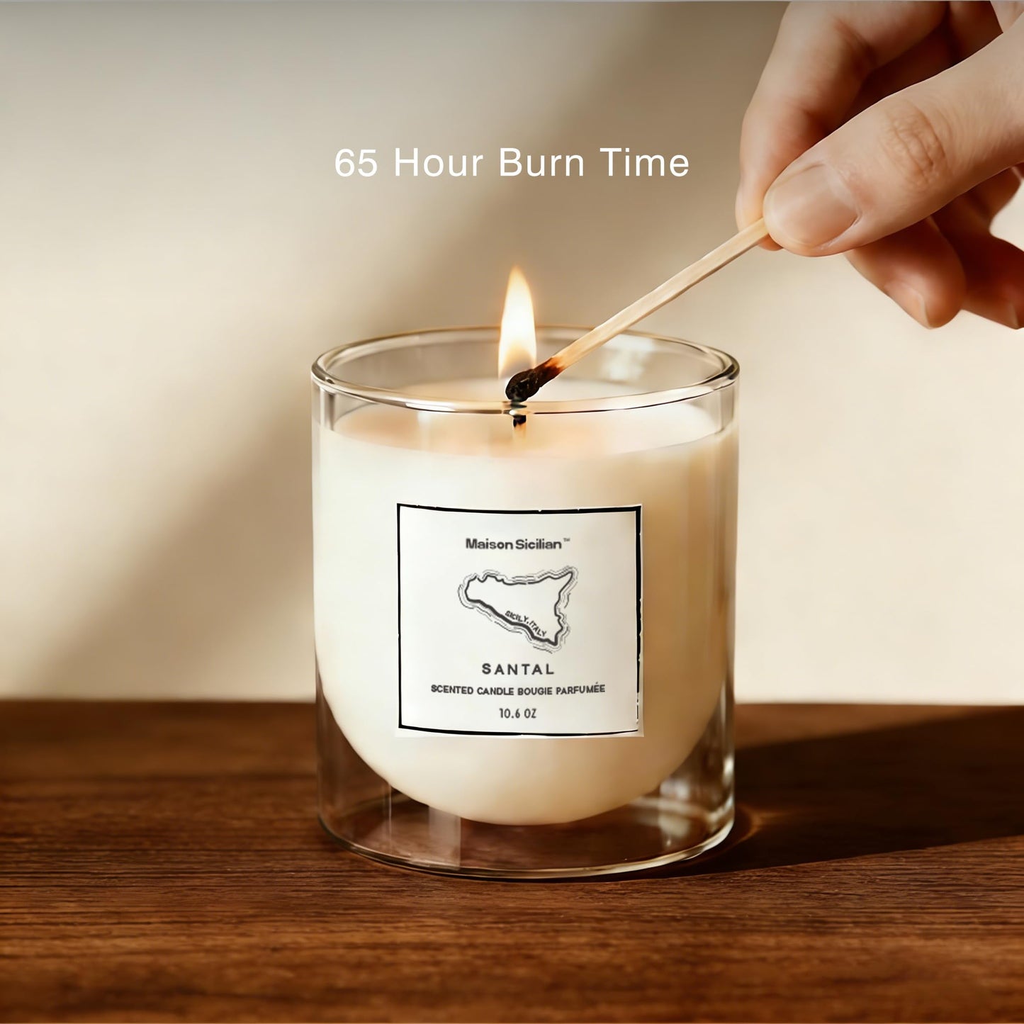 Tomato Leaf Candle by Maison Sicilian | Inspired by Tomato Leaves – Authentic Tomato Vine Scent, Fresh Green & Earthy Notes, Hand-Poured Soy Wax, 65 Hour Burn | Garden-Inspired for Plant Lovers