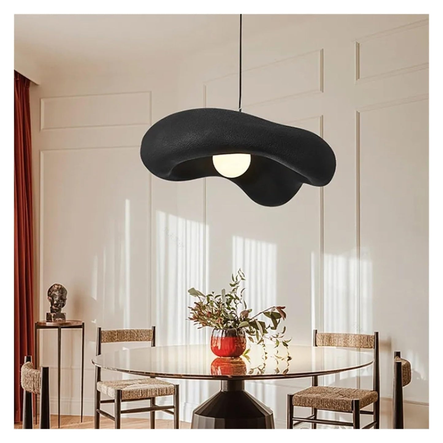 ZYBB Agate Firefly Chandelier Dining Room,Blue G4 Elegant Flush Mount Long Ceiling Light Fixture,24 Light Creativity Colorful Agate Stone During Light-Gold and Colored Agates