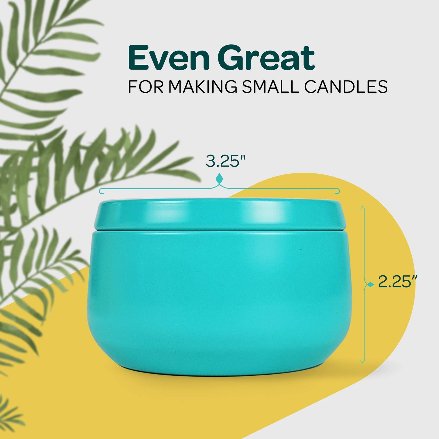 Hearts & Crafts DIY Complete Soy Wax Candle Making Kit - 1lb Soy Candle Wax and All Candle Making Supplies Included and Candle Jars - Complete DIY Candle Making Kit for Adults, Kids, & Beginners