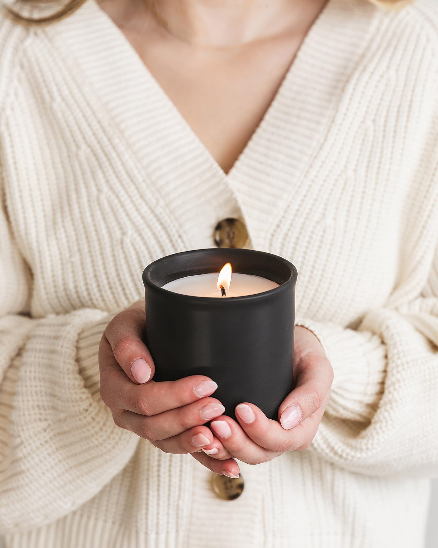 Wicked Rose Candle Co. Citrus Skylight Scented Candle | Citrus, Agave & Peach | 10 oz Hand-Poured Coconut Apricot Wax | 45+ Hour Clean Burn | Bright Tropical Home Fragrance